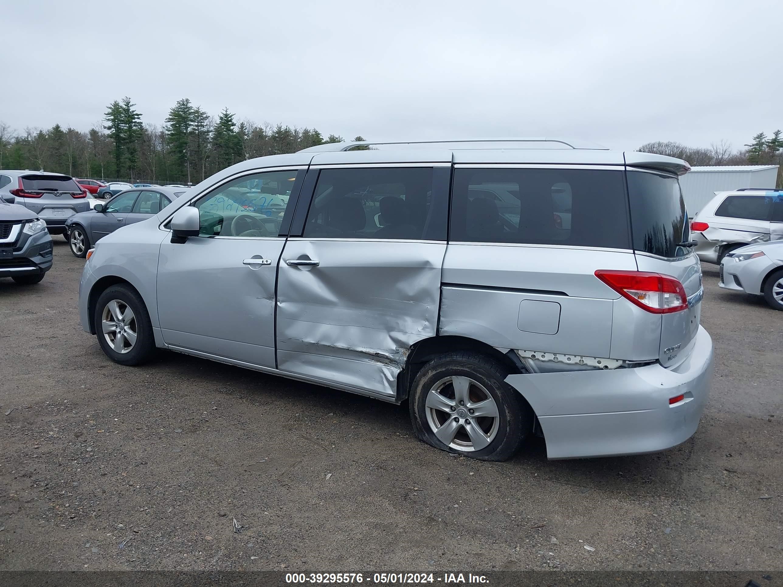 Photo 5 VIN: JN8AE2KP7H9165020 - NISSAN QUEST 