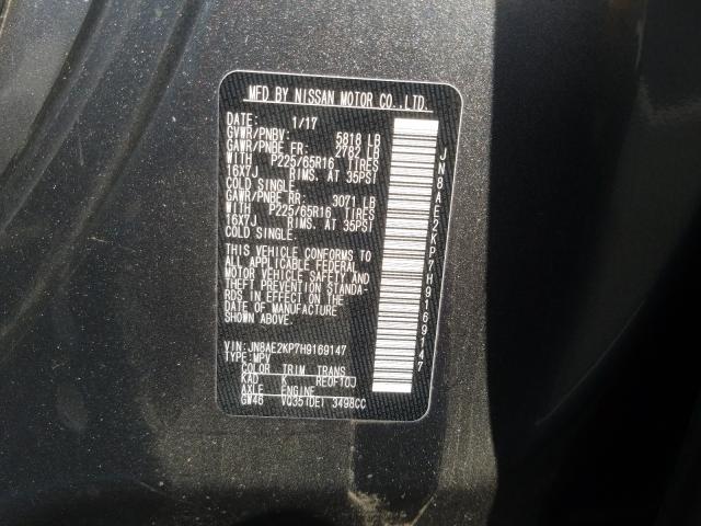 Photo 9 VIN: JN8AE2KP7H9169147 - NISSAN QUEST S 