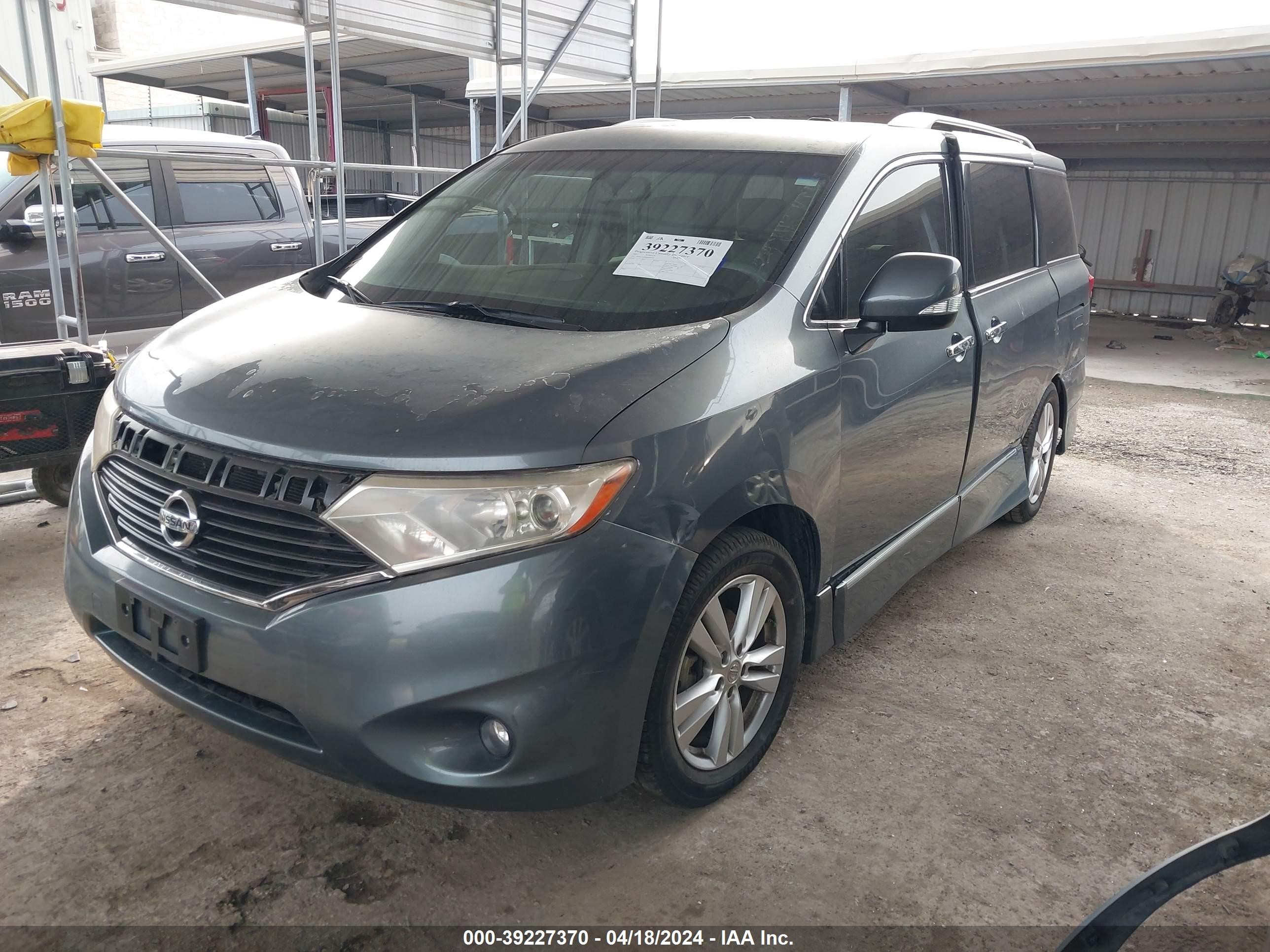 Photo 1 VIN: JN8AE2KP8B9009799 - NISSAN QUEST 