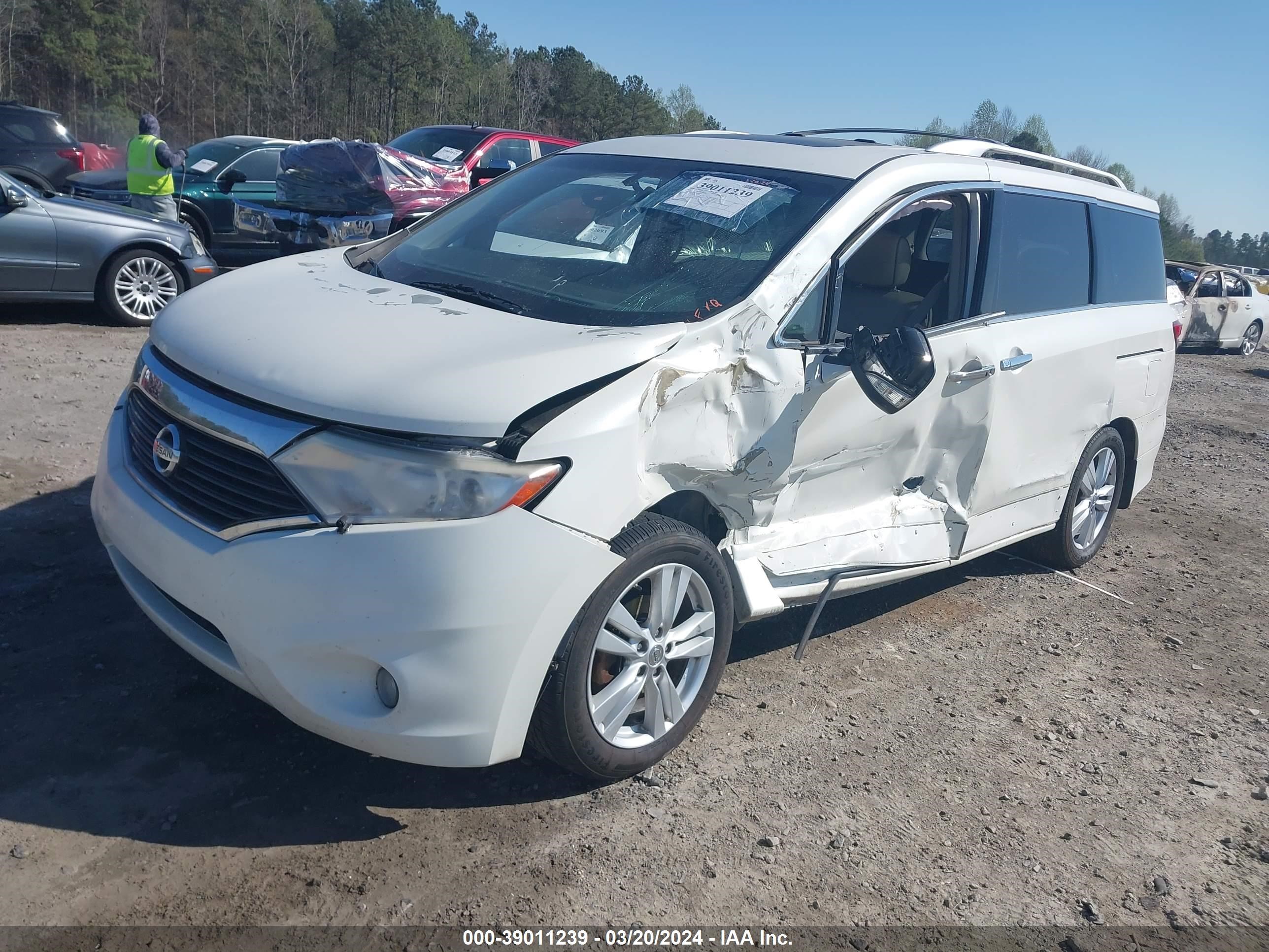 Photo 1 VIN: JN8AE2KP8B9012993 - NISSAN QUEST 