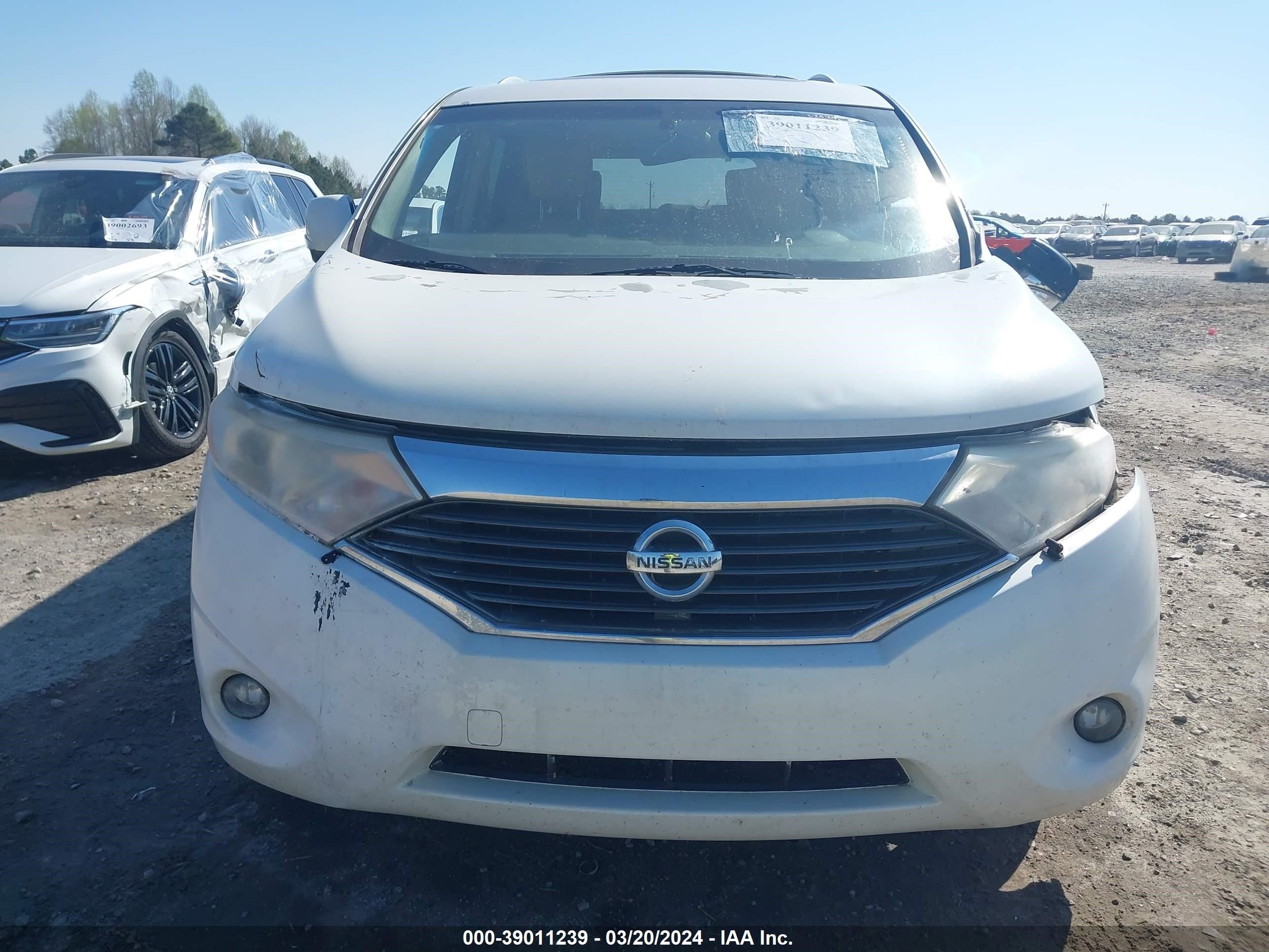 Photo 11 VIN: JN8AE2KP8B9012993 - NISSAN QUEST 