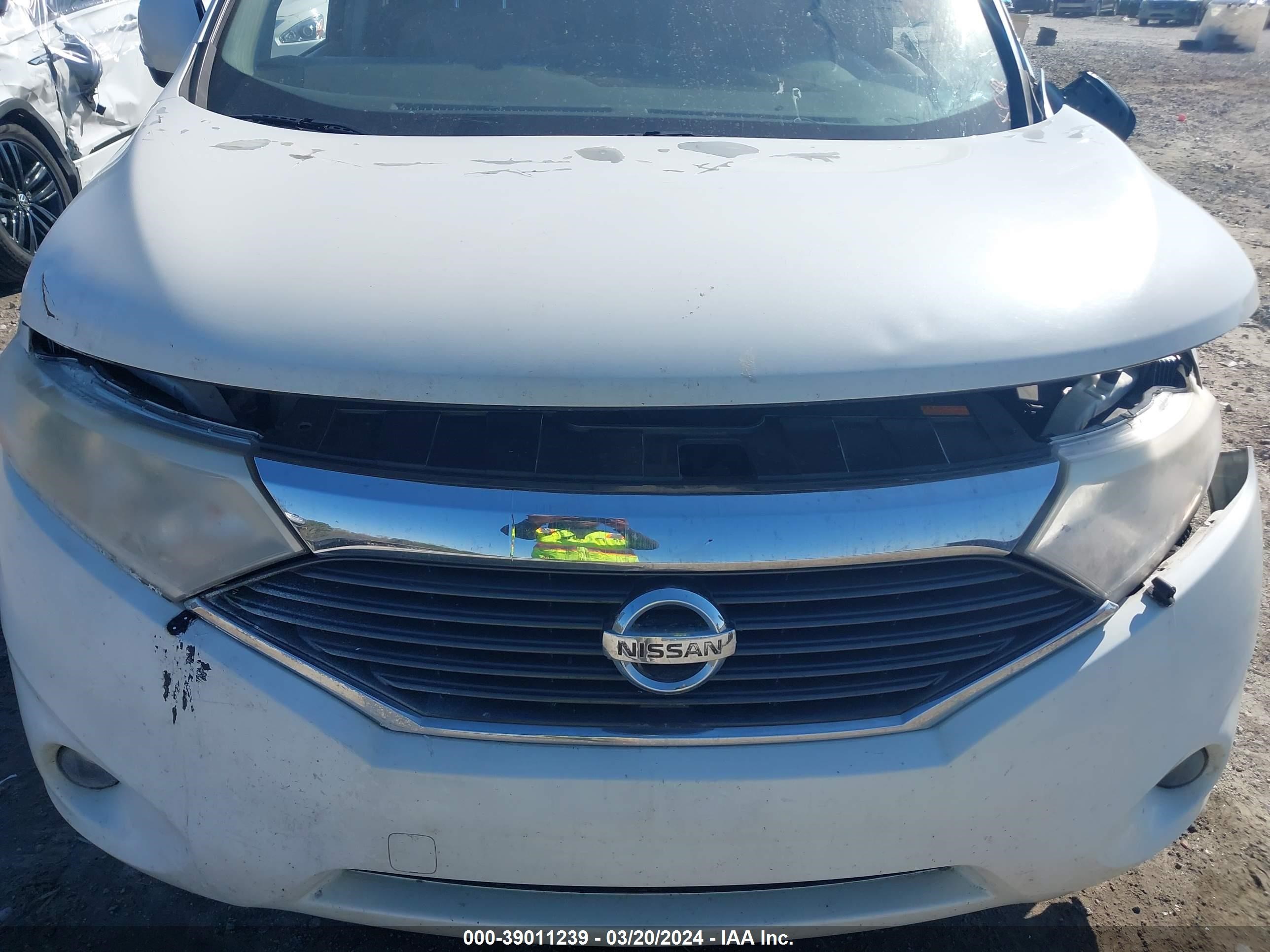 Photo 20 VIN: JN8AE2KP8B9012993 - NISSAN QUEST 