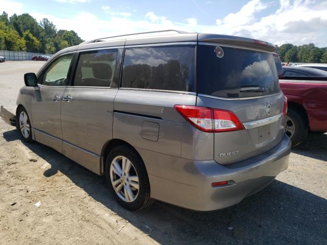 Photo 2 VIN: JN8AE2KP8C9040701 - NISSAN QUEST S 