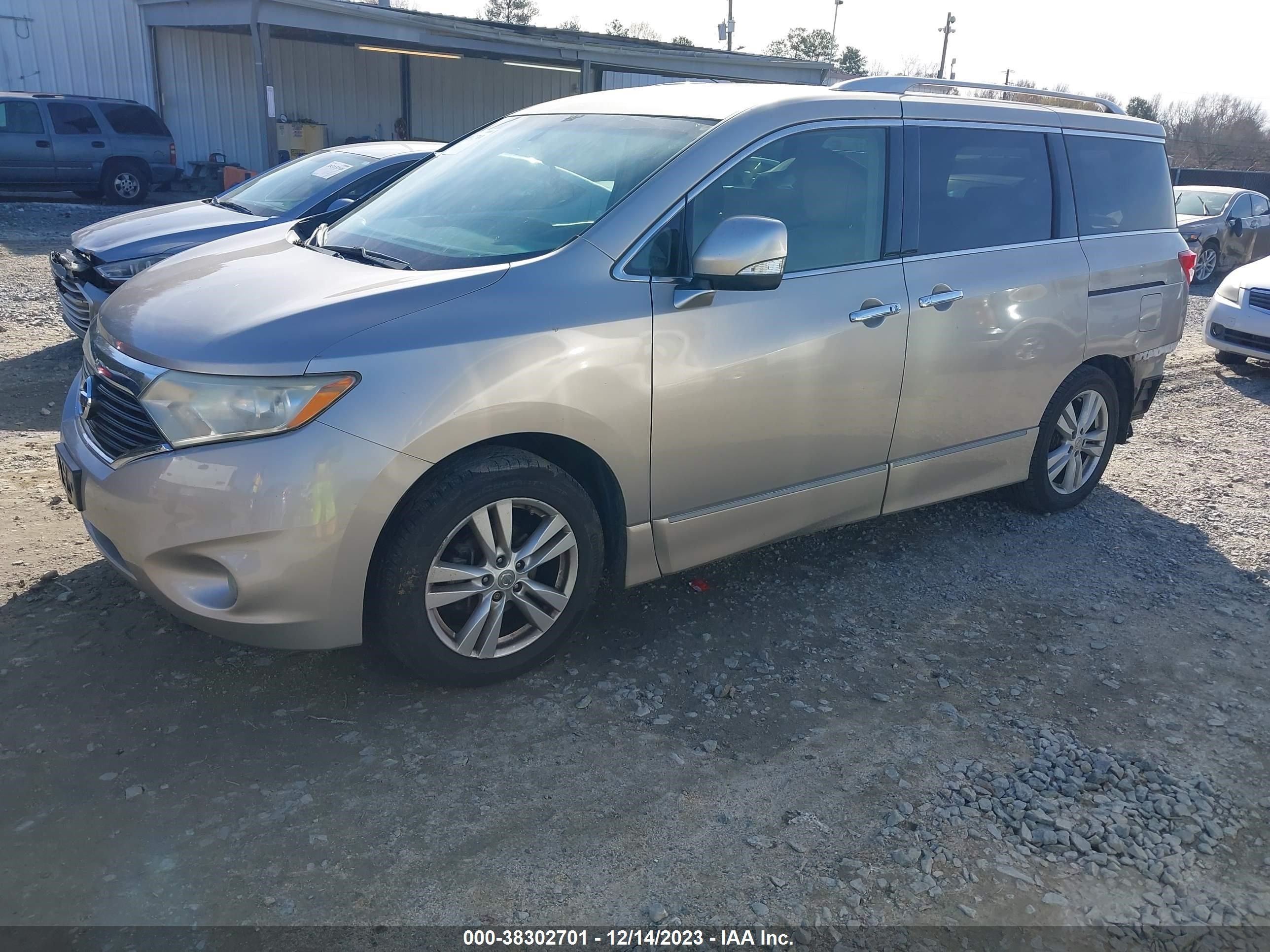 Photo 1 VIN: JN8AE2KP8C9045056 - NISSAN QUEST 