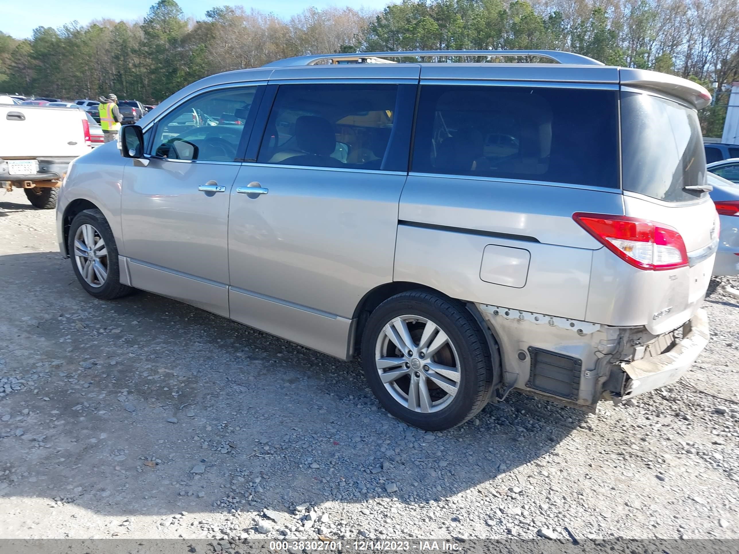 Photo 2 VIN: JN8AE2KP8C9045056 - NISSAN QUEST 