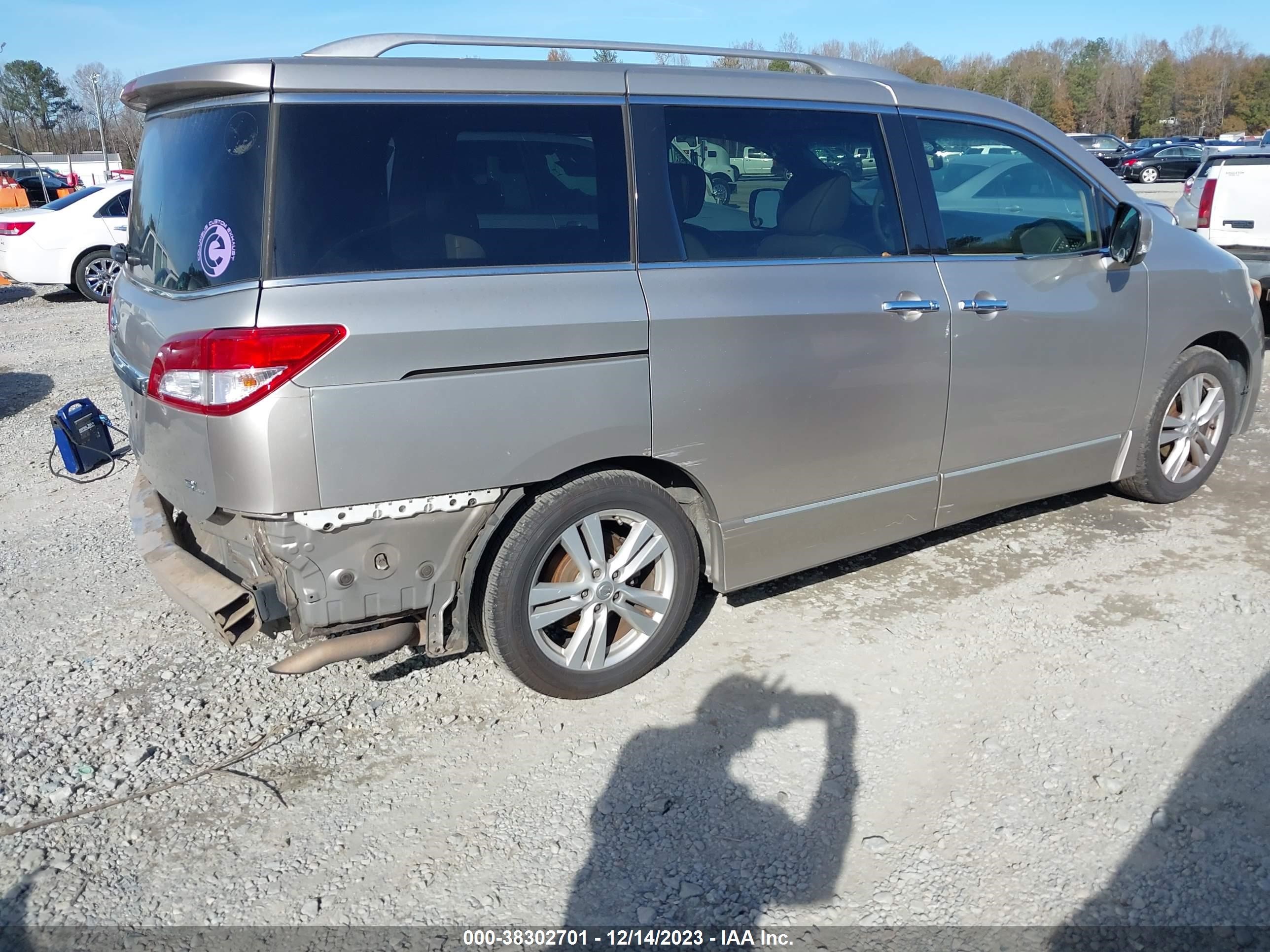 Photo 3 VIN: JN8AE2KP8C9045056 - NISSAN QUEST 