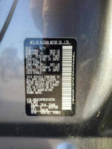 Photo 12 VIN: JN8AE2KP8E9102391 - NISSAN QUEST S 