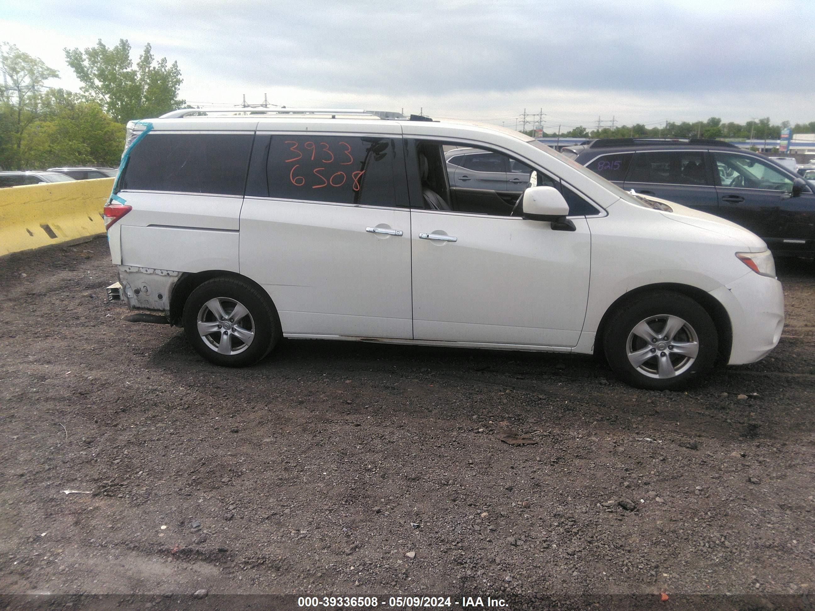 Photo 12 VIN: JN8AE2KP8G9150556 - NISSAN QUEST 