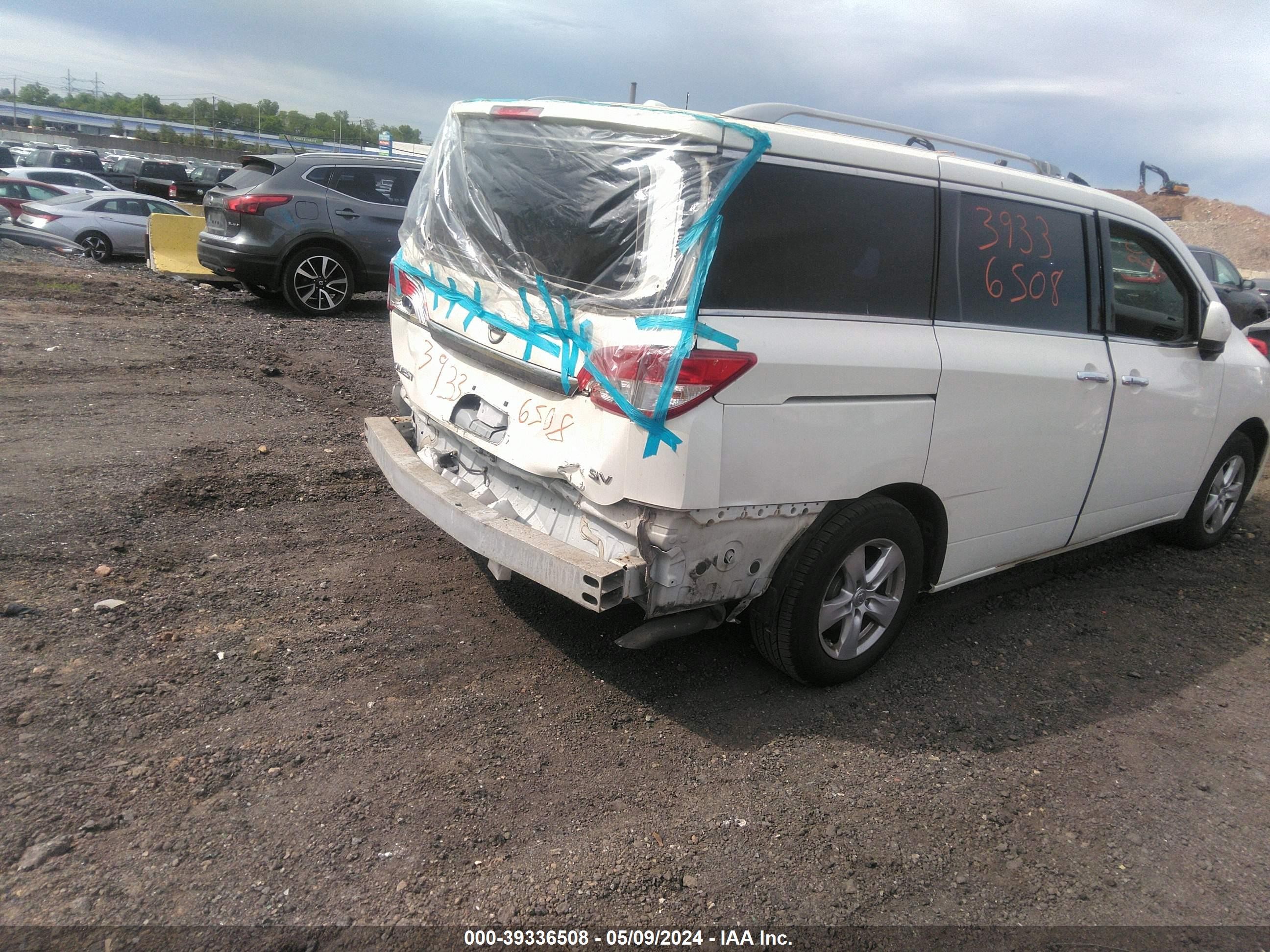 Photo 3 VIN: JN8AE2KP8G9150556 - NISSAN QUEST 