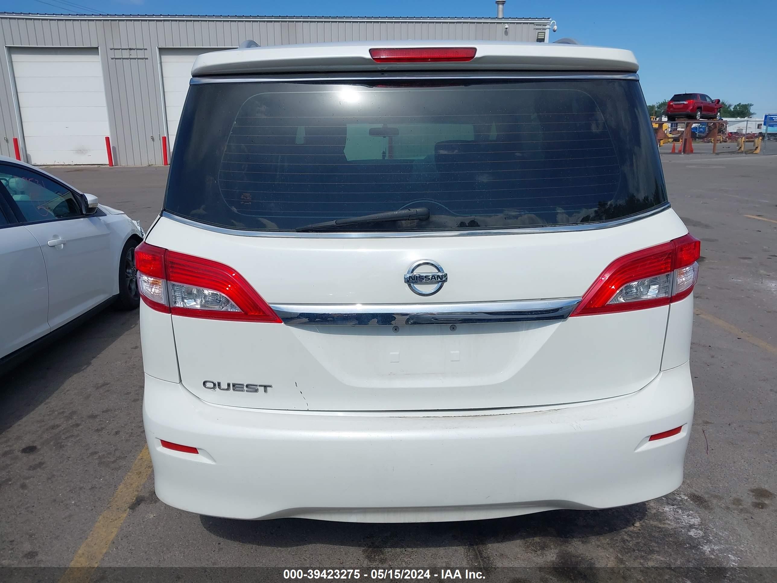 Photo 15 VIN: JN8AE2KP8H9168041 - NISSAN QUEST 