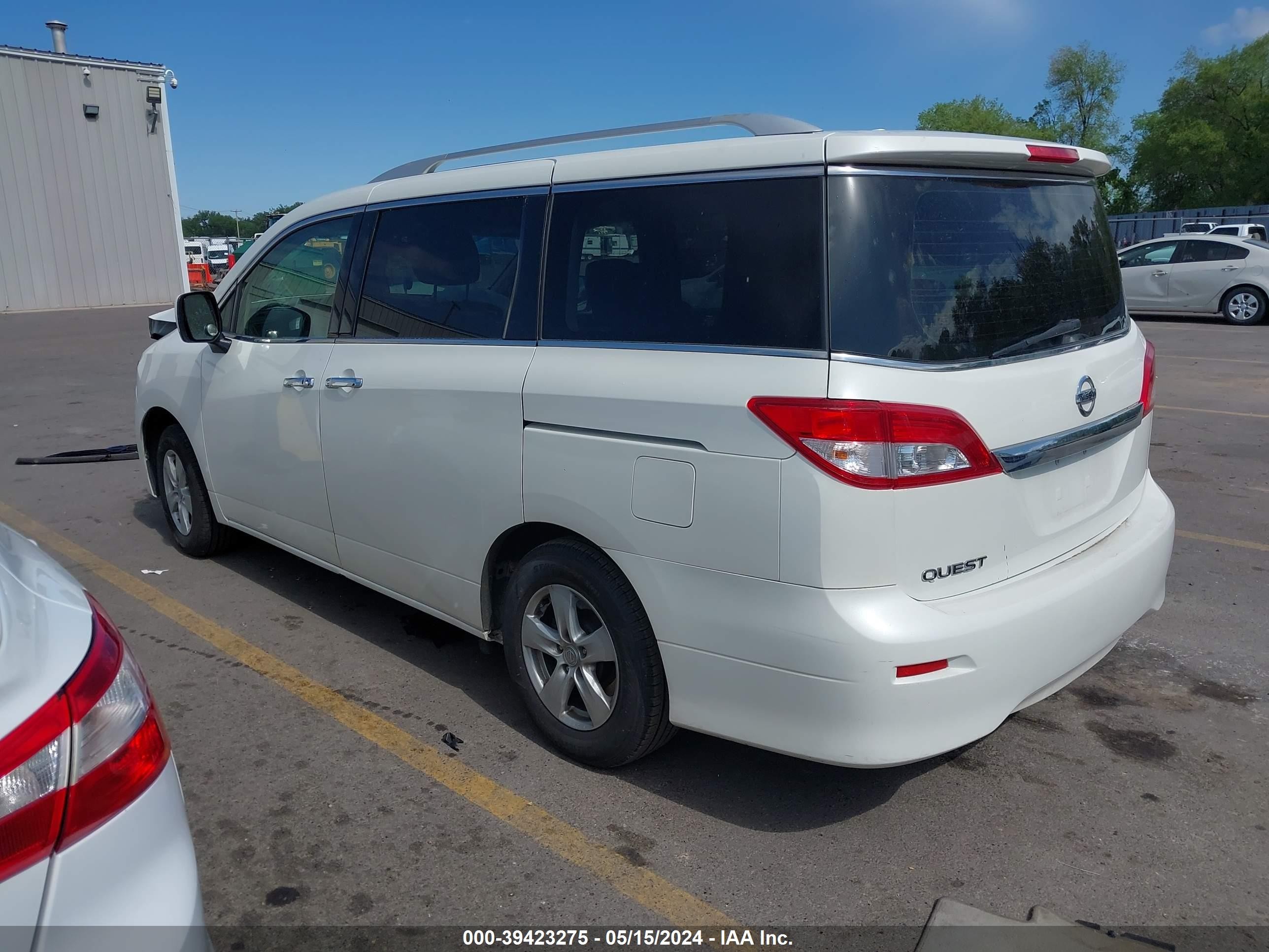 Photo 2 VIN: JN8AE2KP8H9168041 - NISSAN QUEST 