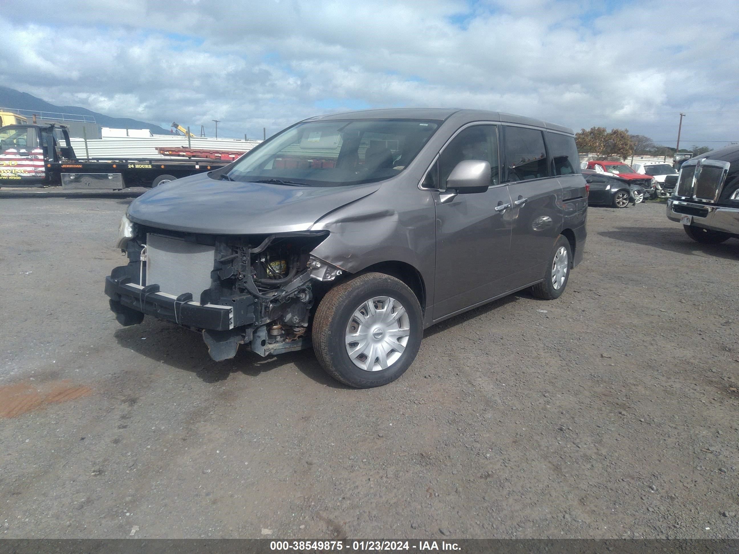 Photo 1 VIN: JN8AE2KP9C9030288 - NISSAN QUEST 