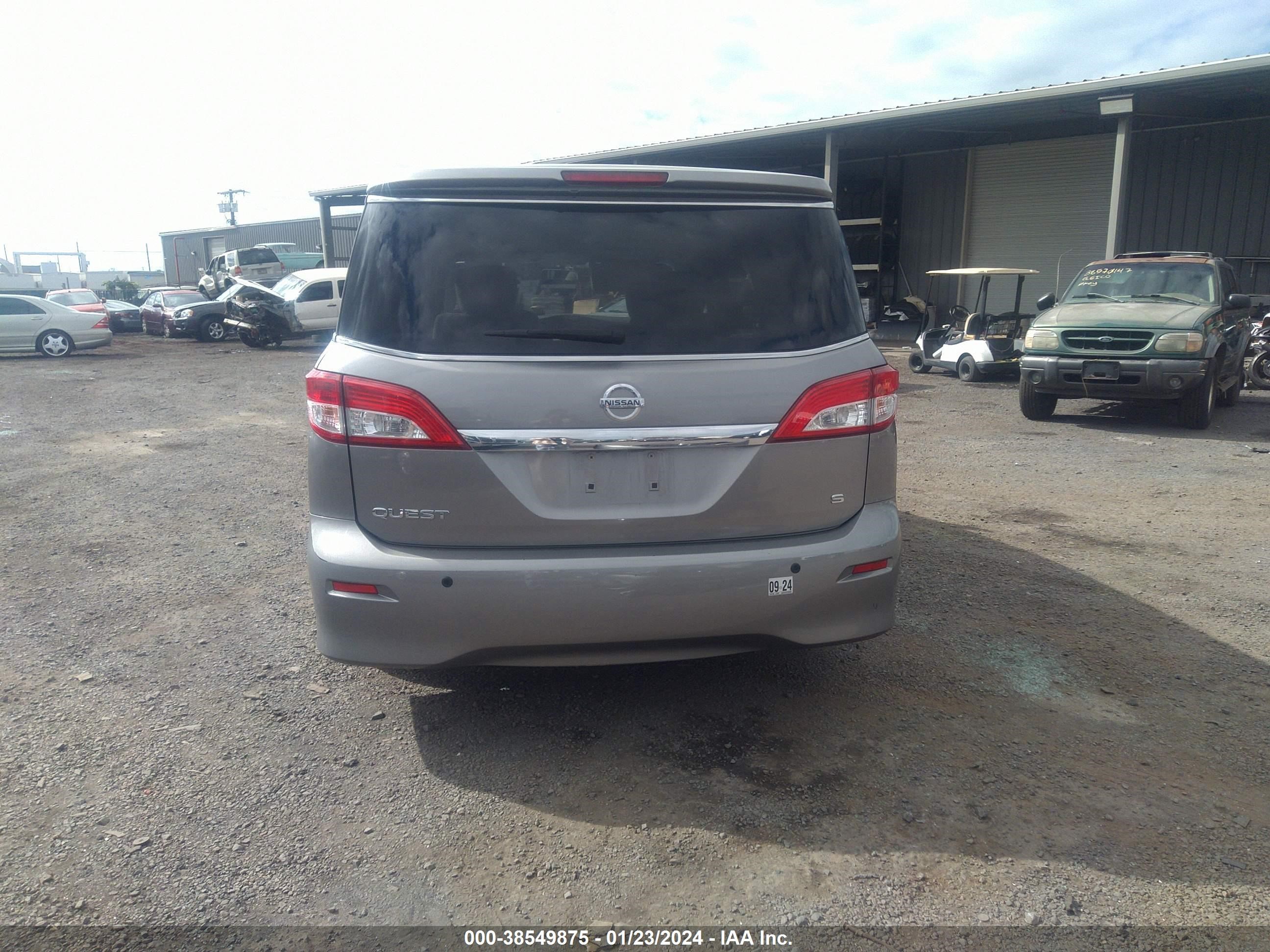 Photo 16 VIN: JN8AE2KP9C9030288 - NISSAN QUEST 