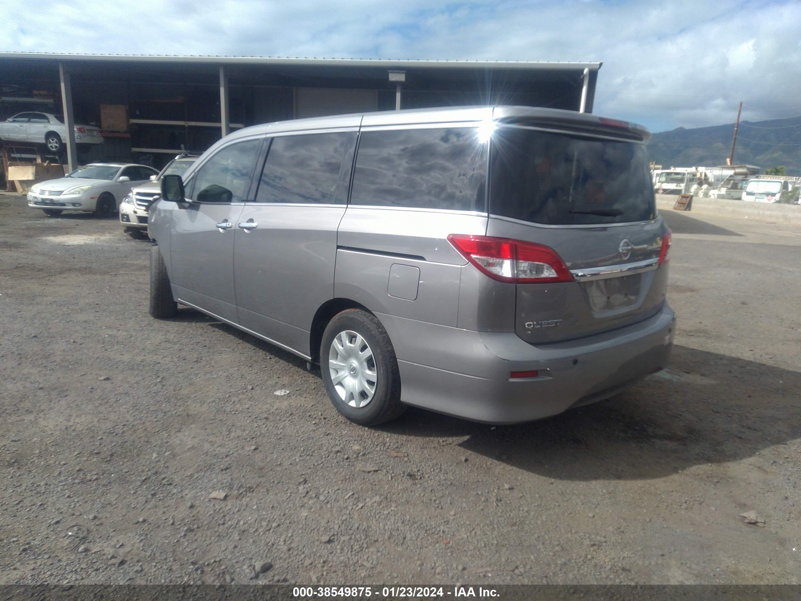 Photo 2 VIN: JN8AE2KP9C9030288 - NISSAN QUEST 