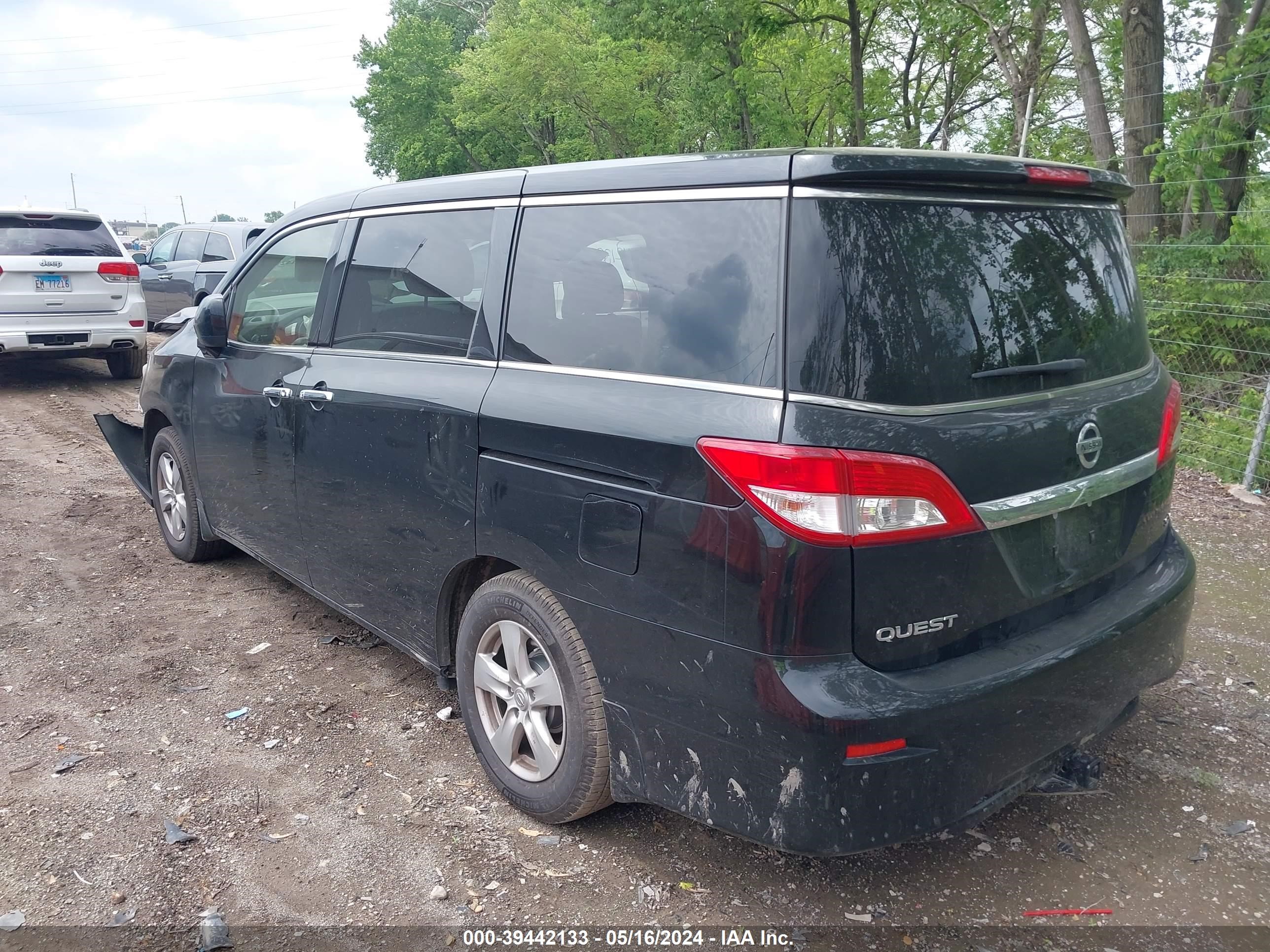 Photo 2 VIN: JN8AE2KP9C9044692 - NISSAN QUEST 