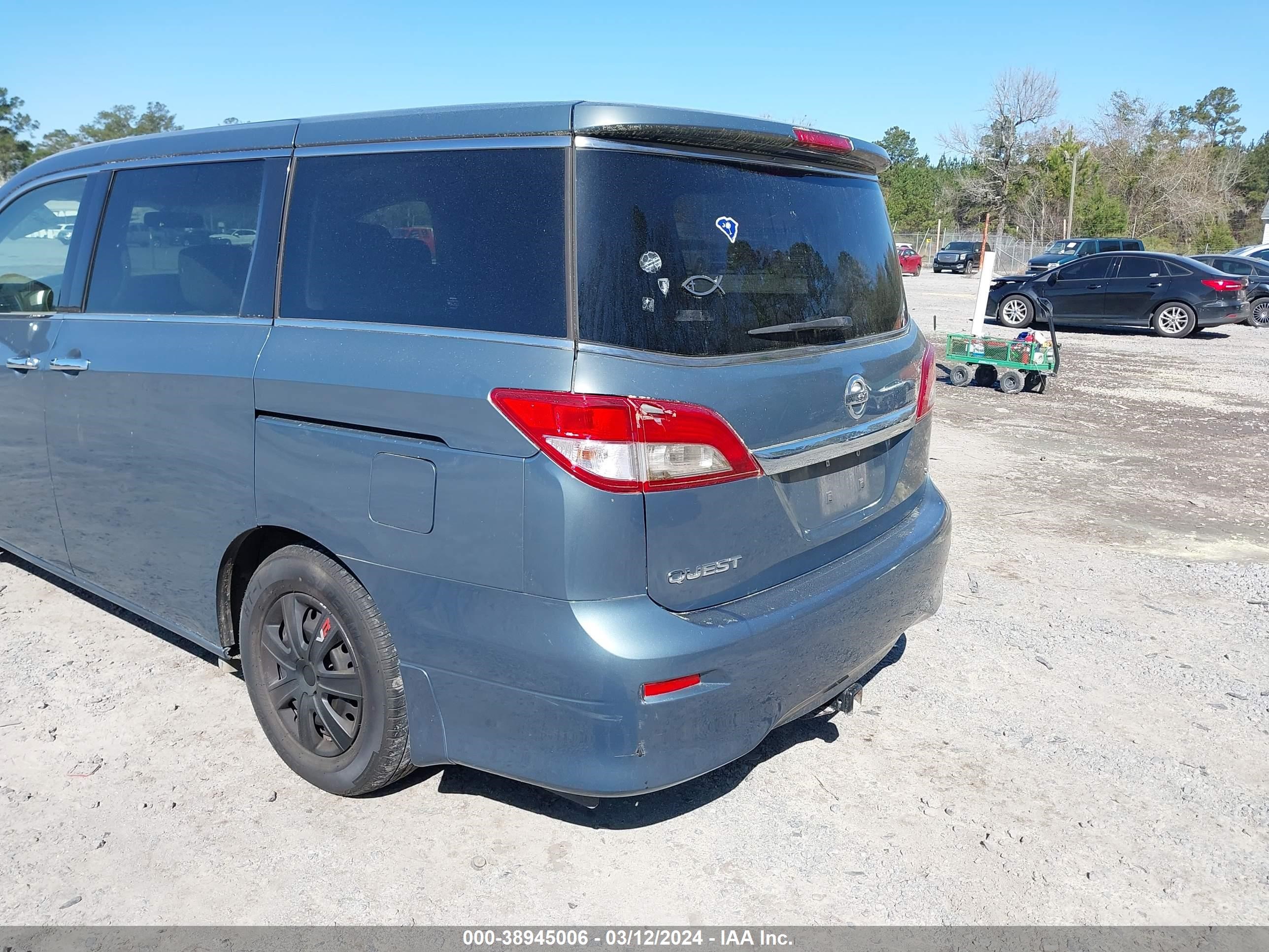 Photo 5 VIN: JN8AE2KP9C9046751 - NISSAN QUEST 