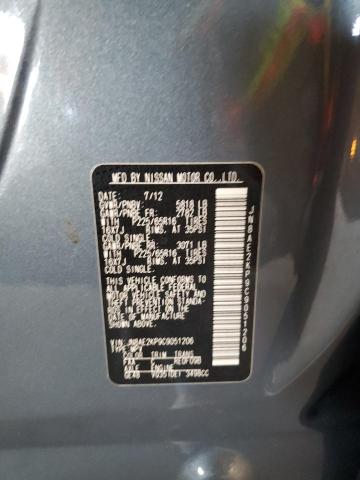 Photo 12 VIN: JN8AE2KP9C9051206 - NISSAN QUEST S 