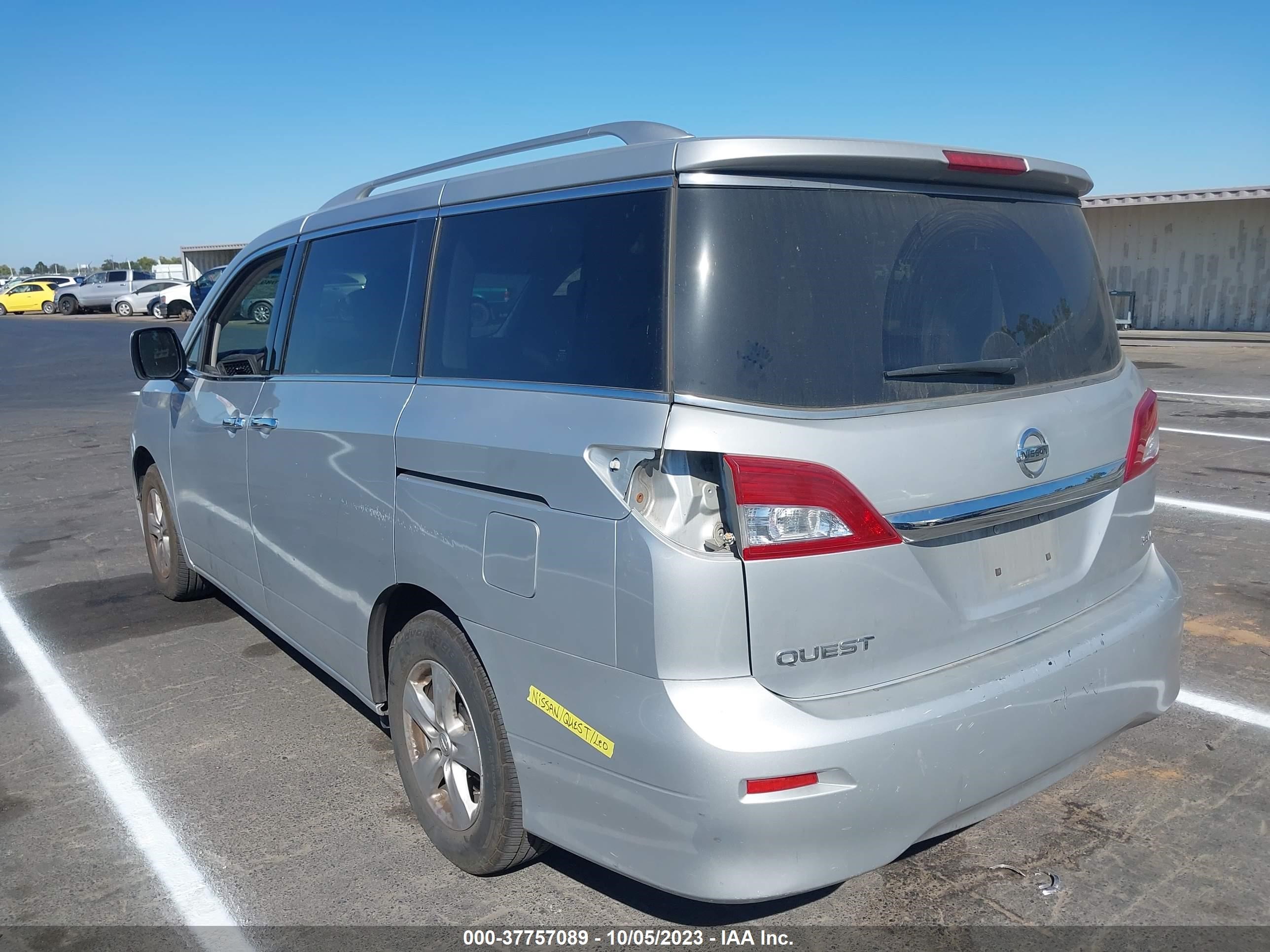 Photo 2 VIN: JN8AE2KP9G9152168 - NISSAN QUEST 