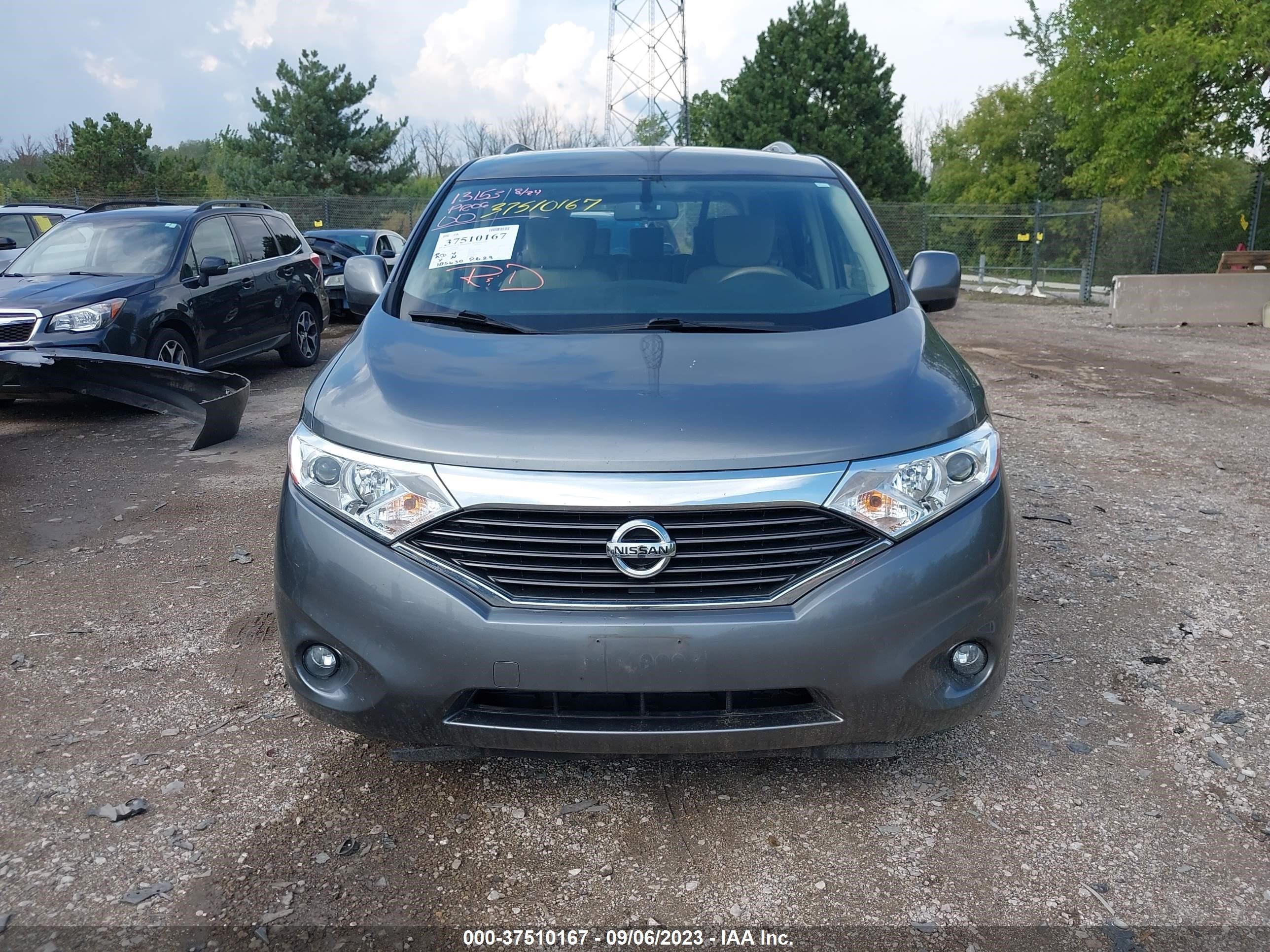 Photo 12 VIN: JN8AE2KP9H9169375 - NISSAN QUEST 