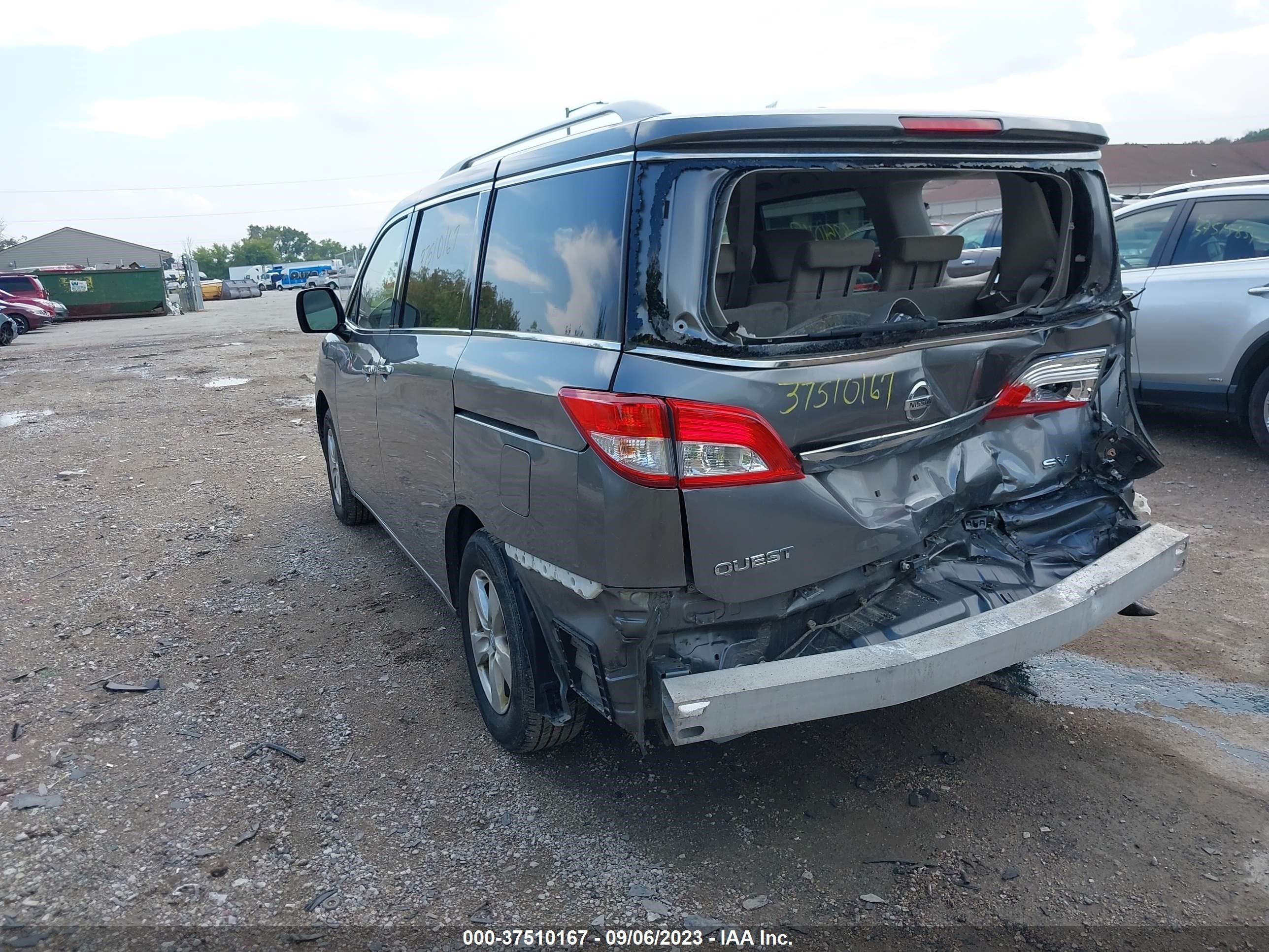 Photo 2 VIN: JN8AE2KP9H9169375 - NISSAN QUEST 