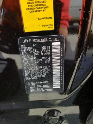 Photo 9 VIN: JN8AE2KPXB9006970 - NISSAN QUEST S 