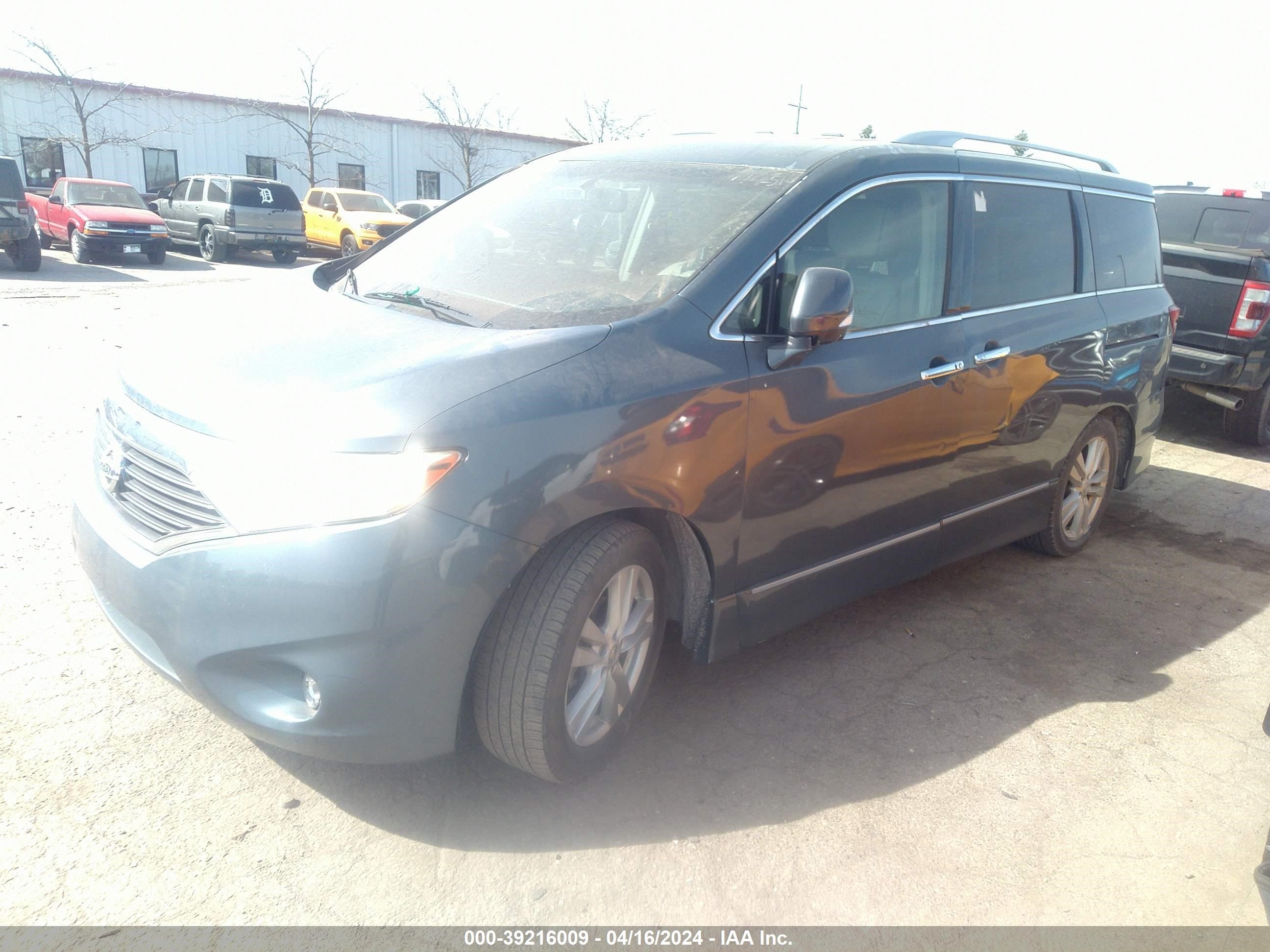 Photo 1 VIN: JN8AE2KPXC9041199 - NISSAN QUEST 