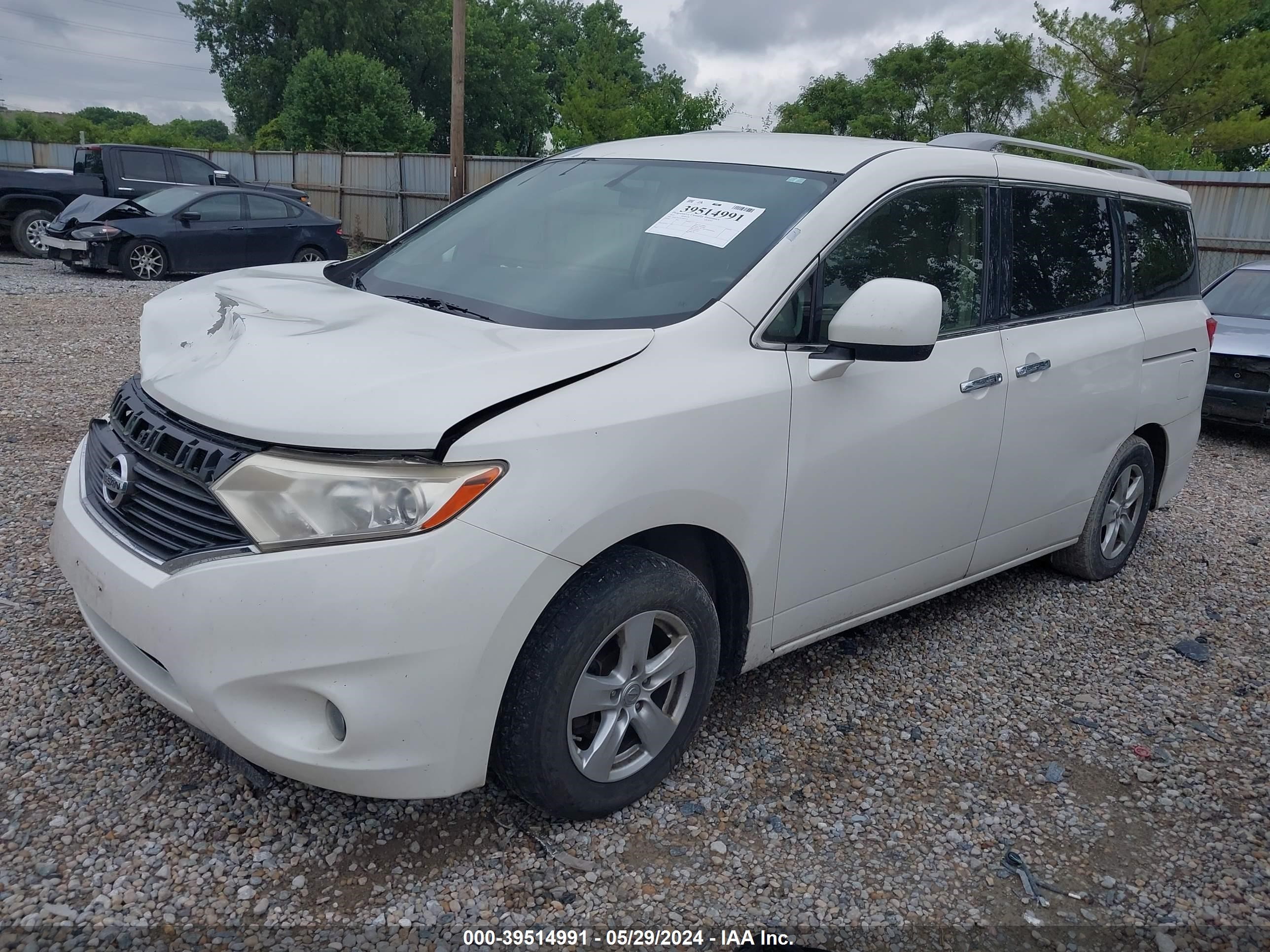 Photo 1 VIN: JN8AE2KPXC9042014 - NISSAN QUEST 