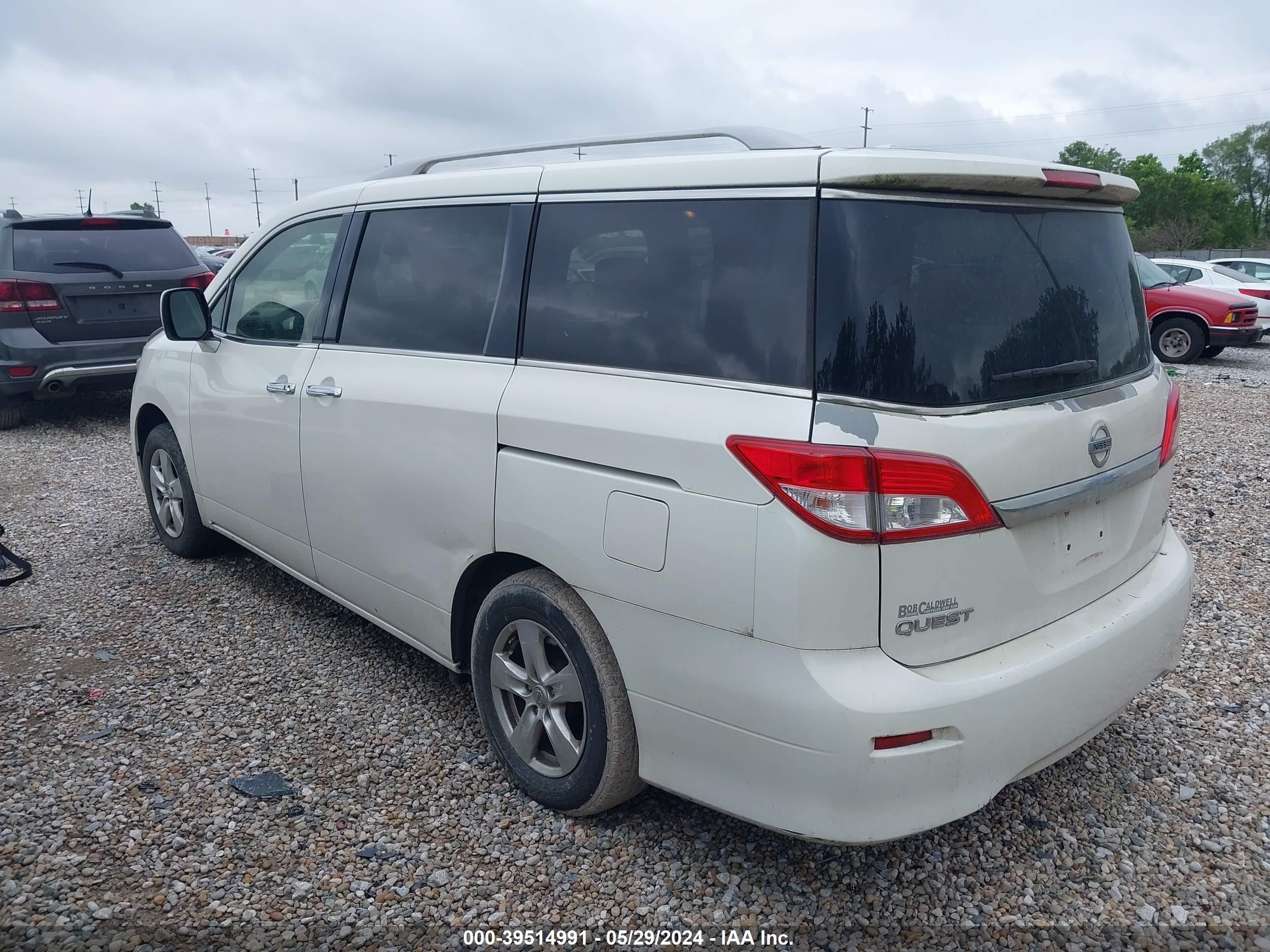 Photo 2 VIN: JN8AE2KPXC9042014 - NISSAN QUEST 