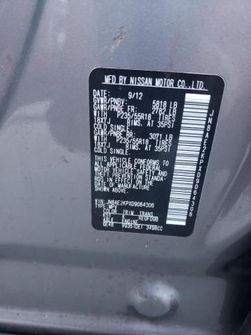 Photo 12 VIN: JN8AE2KPXD9064306 - NISSAN QUEST 