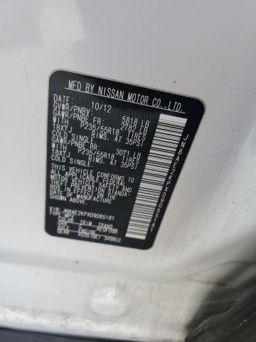 Photo 12 VIN: JN8AE2KPXD9065181 - NISSAN QUEST 