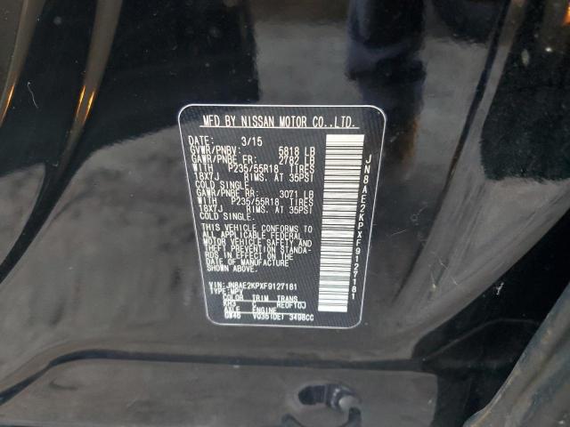 Photo 13 VIN: JN8AE2KPXF9127181 - NISSAN QUEST S 