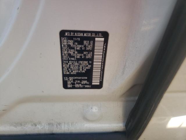 Photo 9 VIN: JN8AE2KPXG9152258 - NISSAN QUEST S 