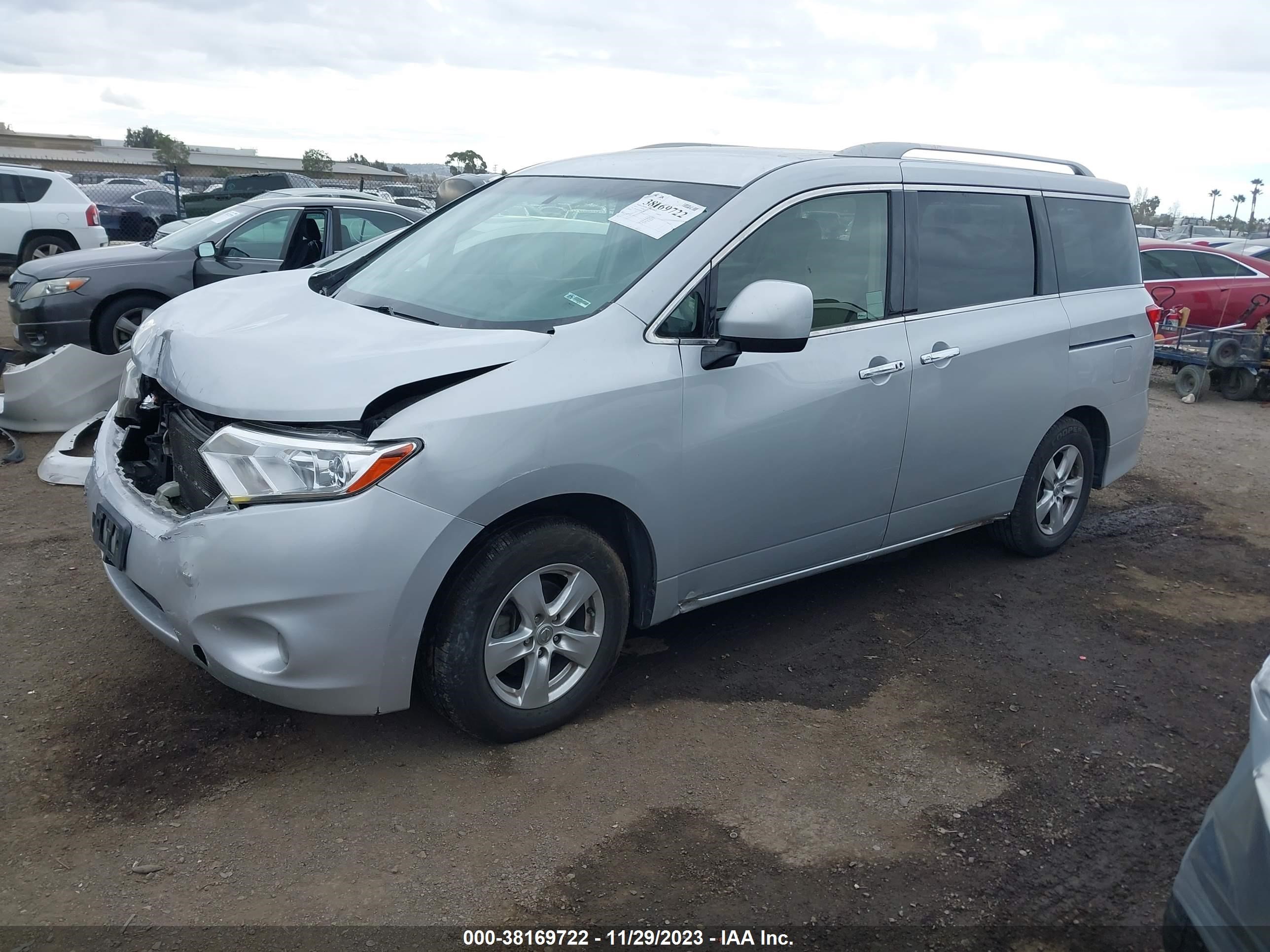 Photo 1 VIN: JN8AE2KPXH9168171 - NISSAN QUEST 