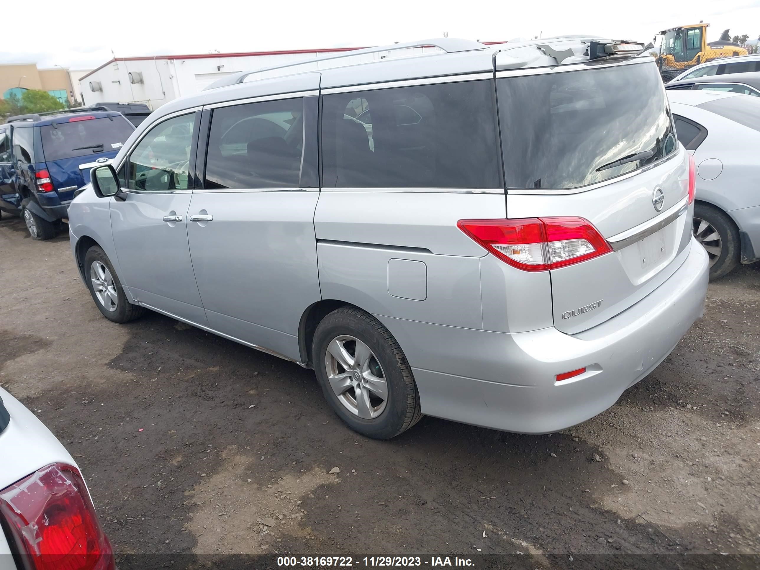 Photo 2 VIN: JN8AE2KPXH9168171 - NISSAN QUEST 