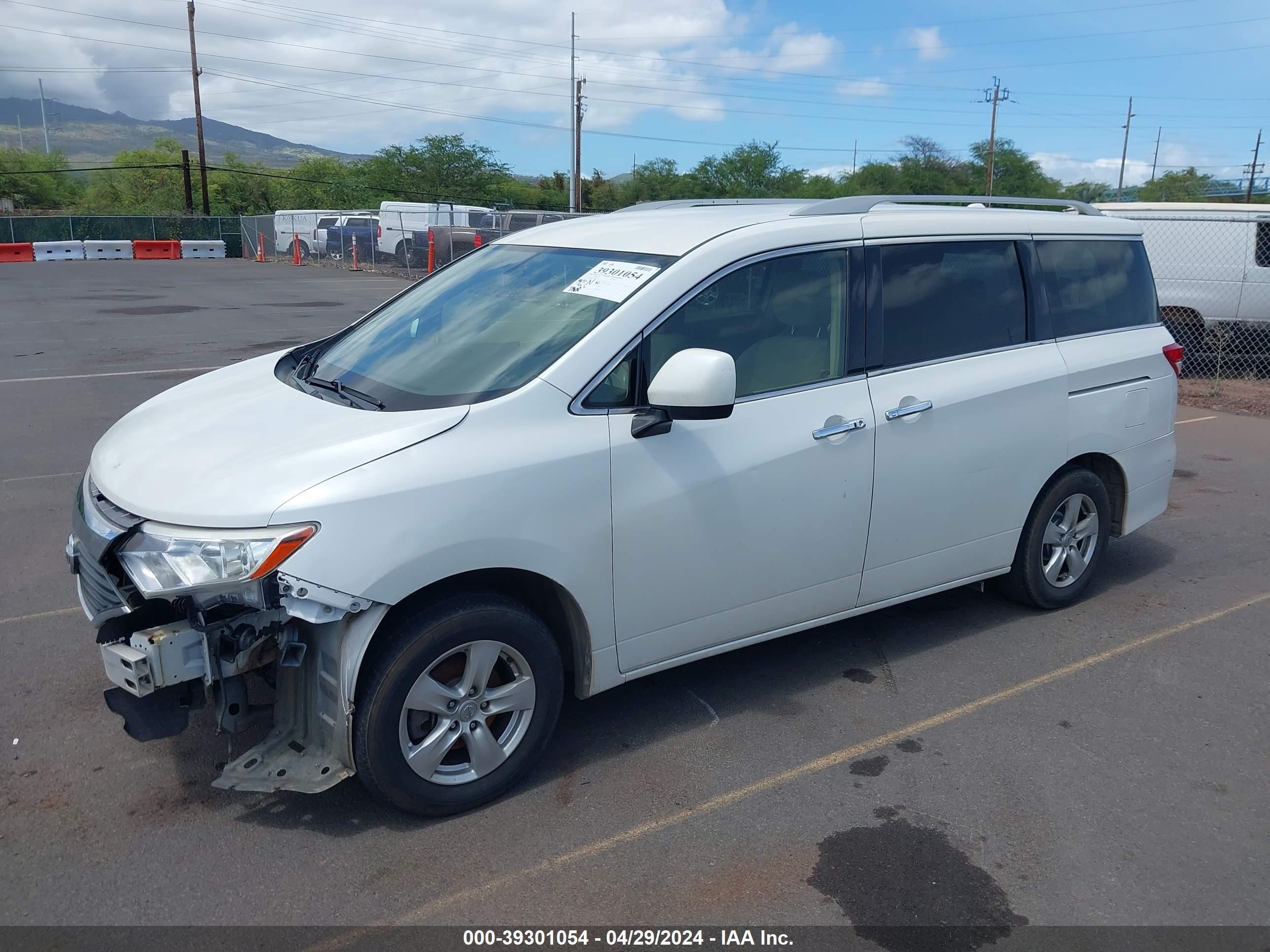 Photo 1 VIN: JN8AE2KPXH9170292 - NISSAN QUEST 