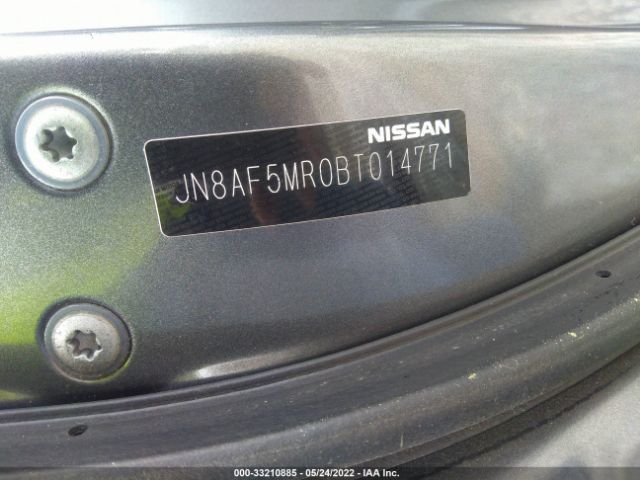 Photo 8 VIN: JN8AF5MR0BT014771 - NISSAN JUKE 