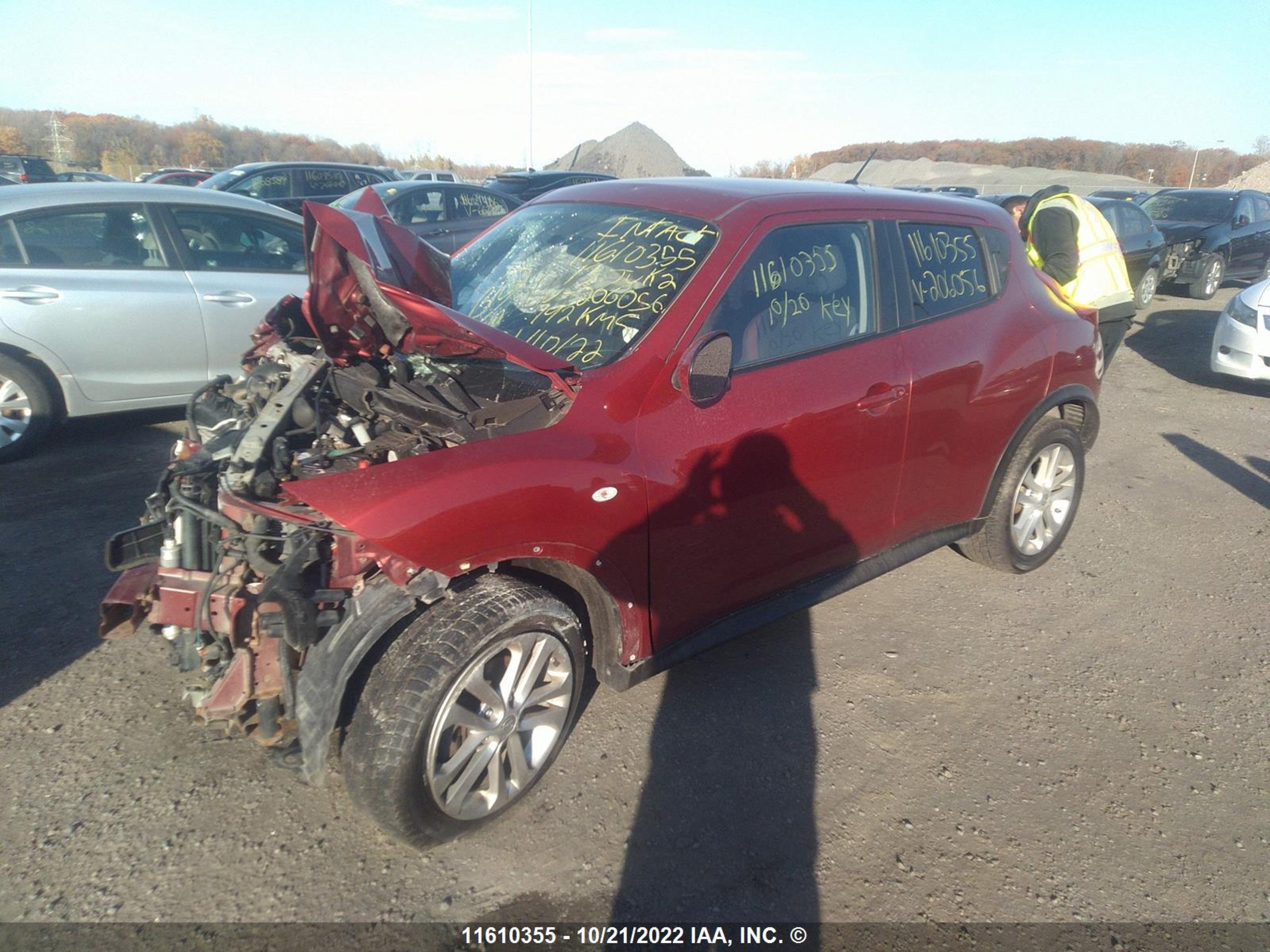 Photo 1 VIN: JN8AF5MR1DT206056 - NISSAN JUKE 