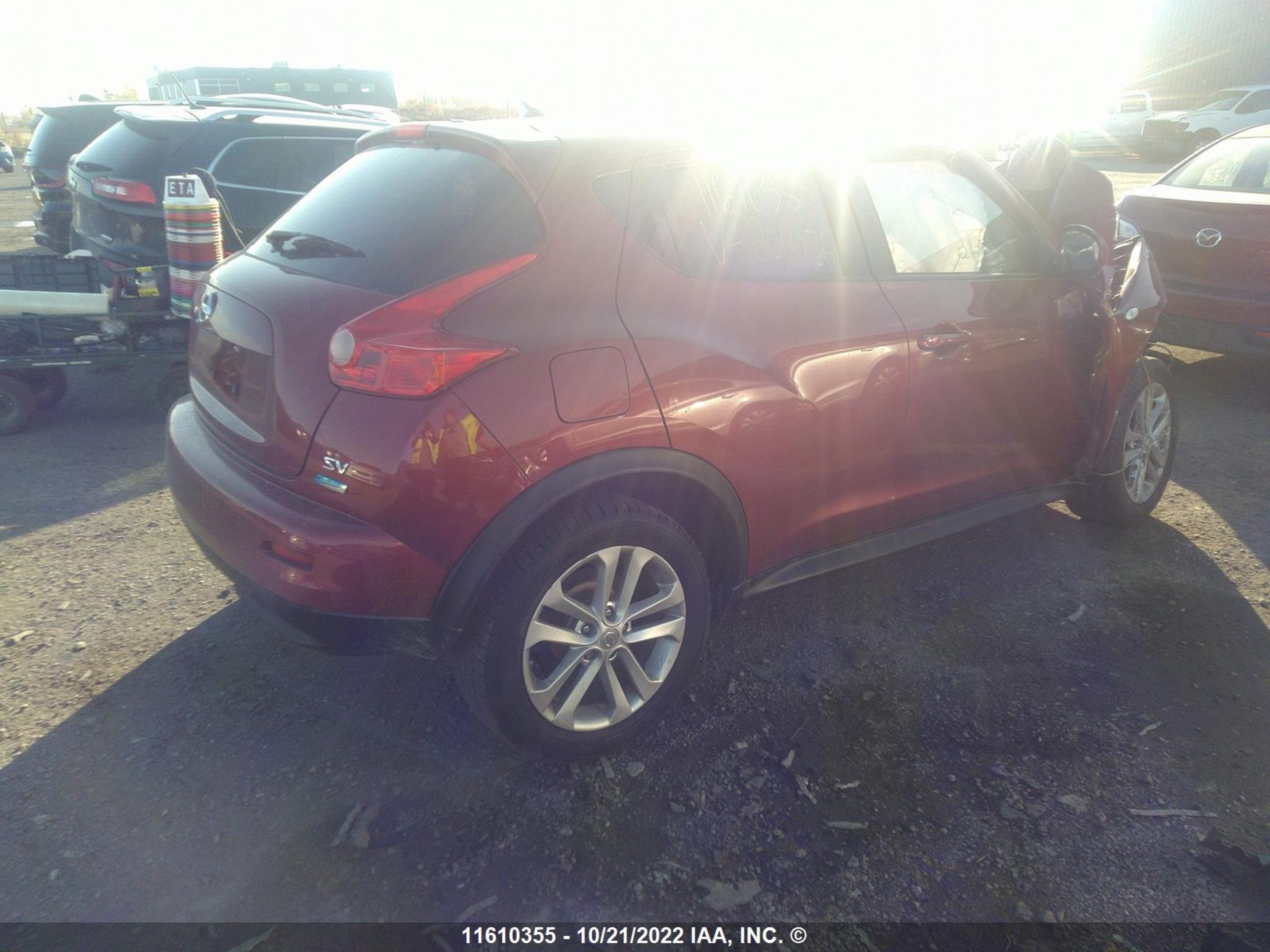 Photo 3 VIN: JN8AF5MR1DT206056 - NISSAN JUKE 