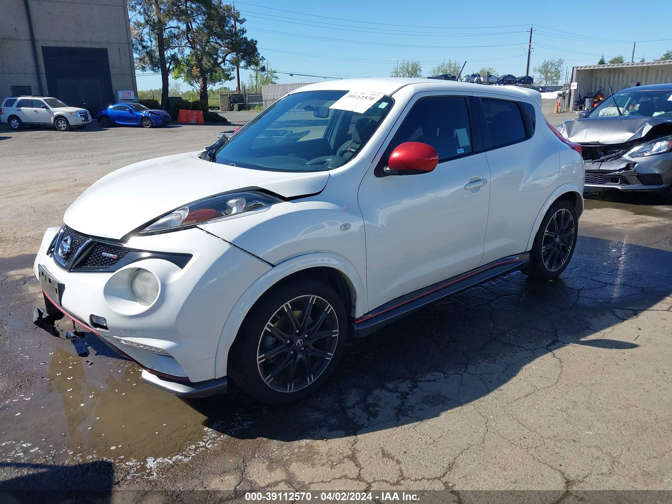 Photo 1 VIN: JN8AF5MR1DT224931 - NISSAN JUKE 