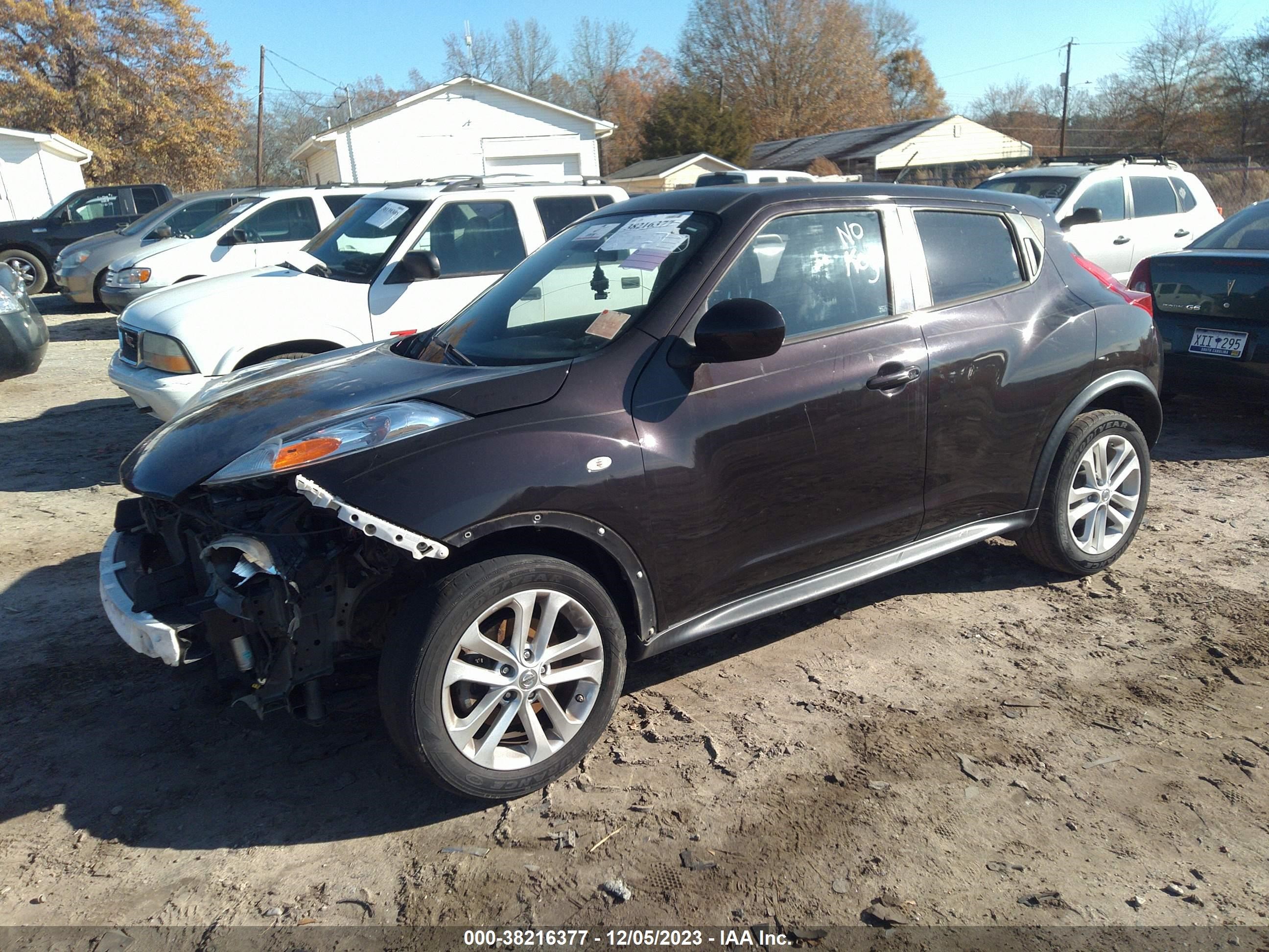 Photo 1 VIN: JN8AF5MR1ET357402 - NISSAN JUKE 