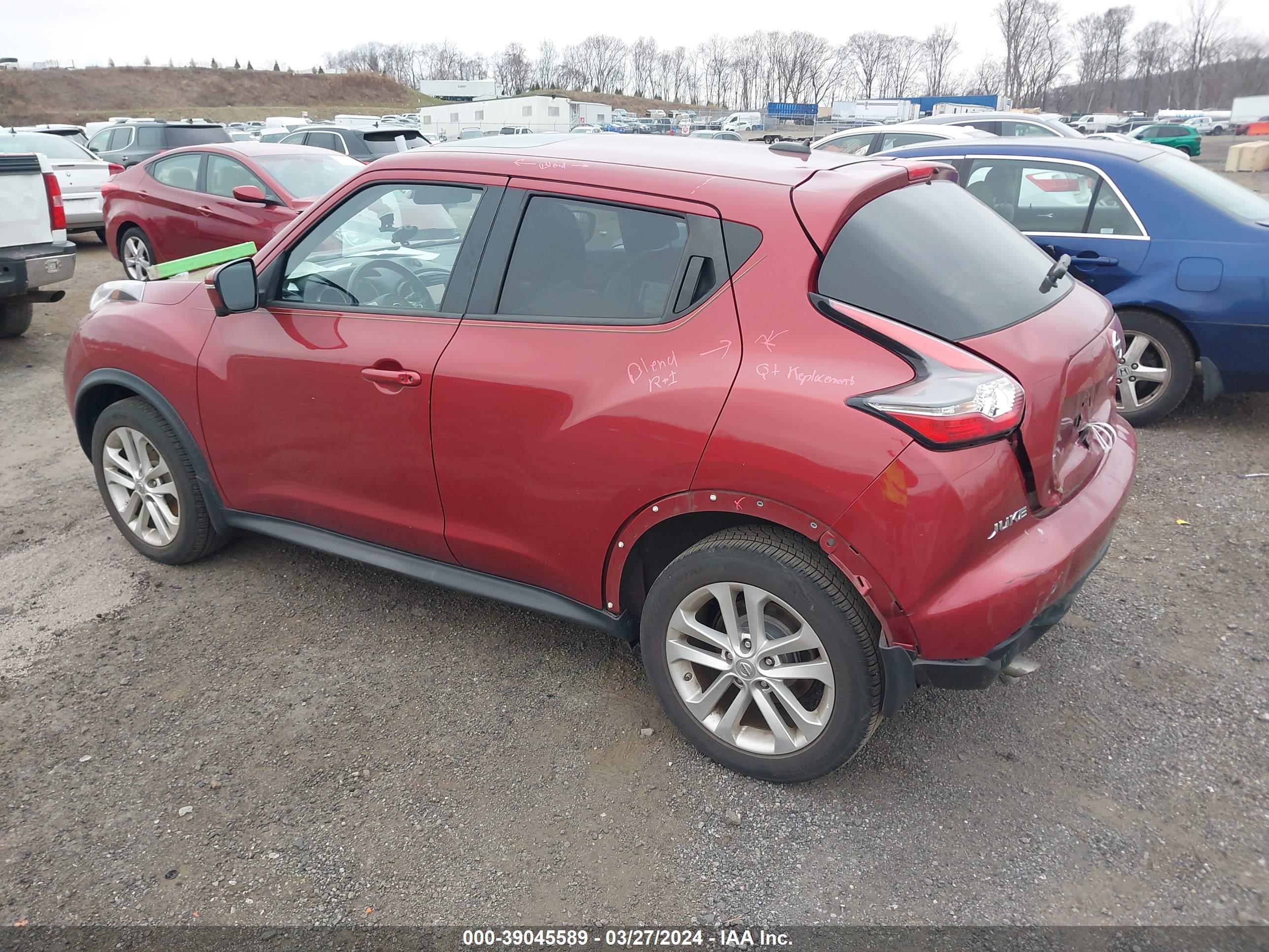 Photo 2 VIN: JN8AF5MR1FT505162 - NISSAN JUKE 