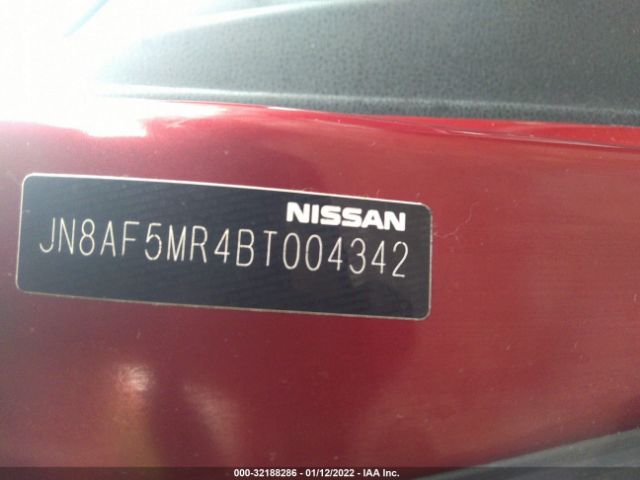 Photo 8 VIN: JN8AF5MR4BT004342 - NISSAN JUKE 