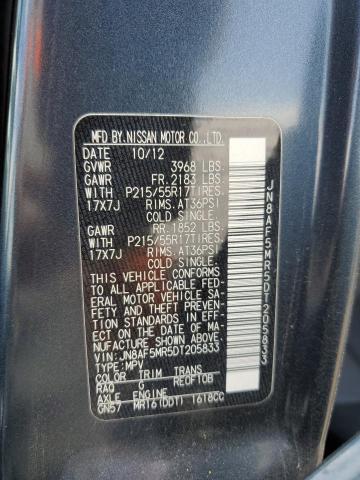 Photo 12 VIN: JN8AF5MR5DT205833 - NISSAN JUKE 