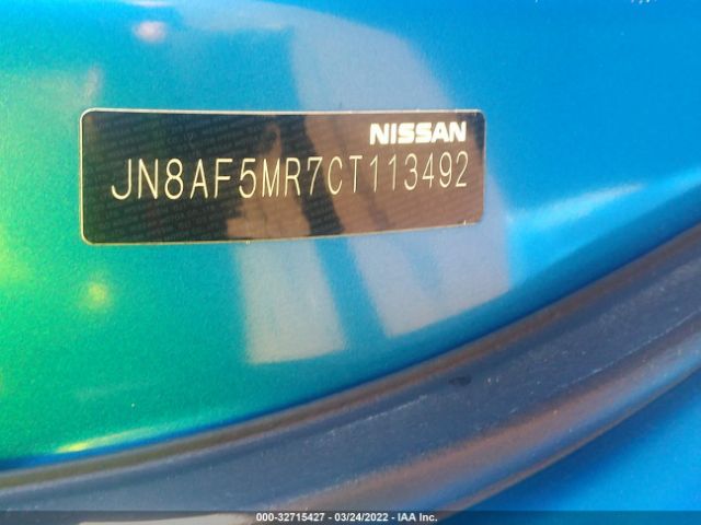 Photo 8 VIN: JN8AF5MR7CT113492 - NISSAN JUKE 