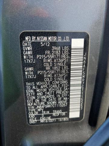 Photo 12 VIN: JN8AF5MR7CT115257 - NISSAN JUKE 