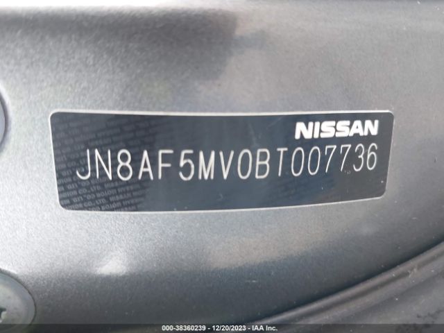 Photo 8 VIN: JN8AF5MV0BT007736 - NISSAN JUKE 