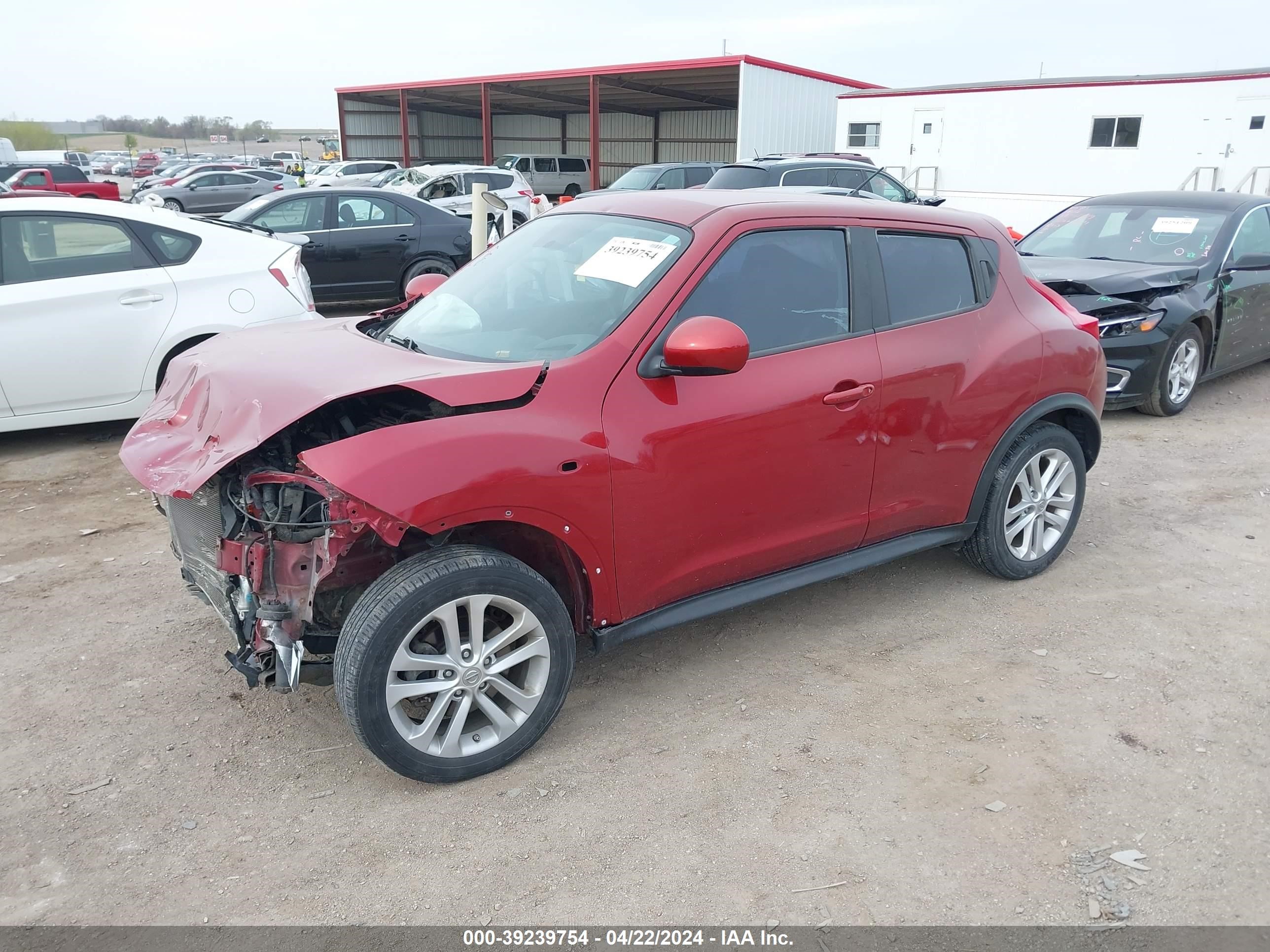 Photo 1 VIN: JN8AF5MV0BT011110 - NISSAN JUKE 