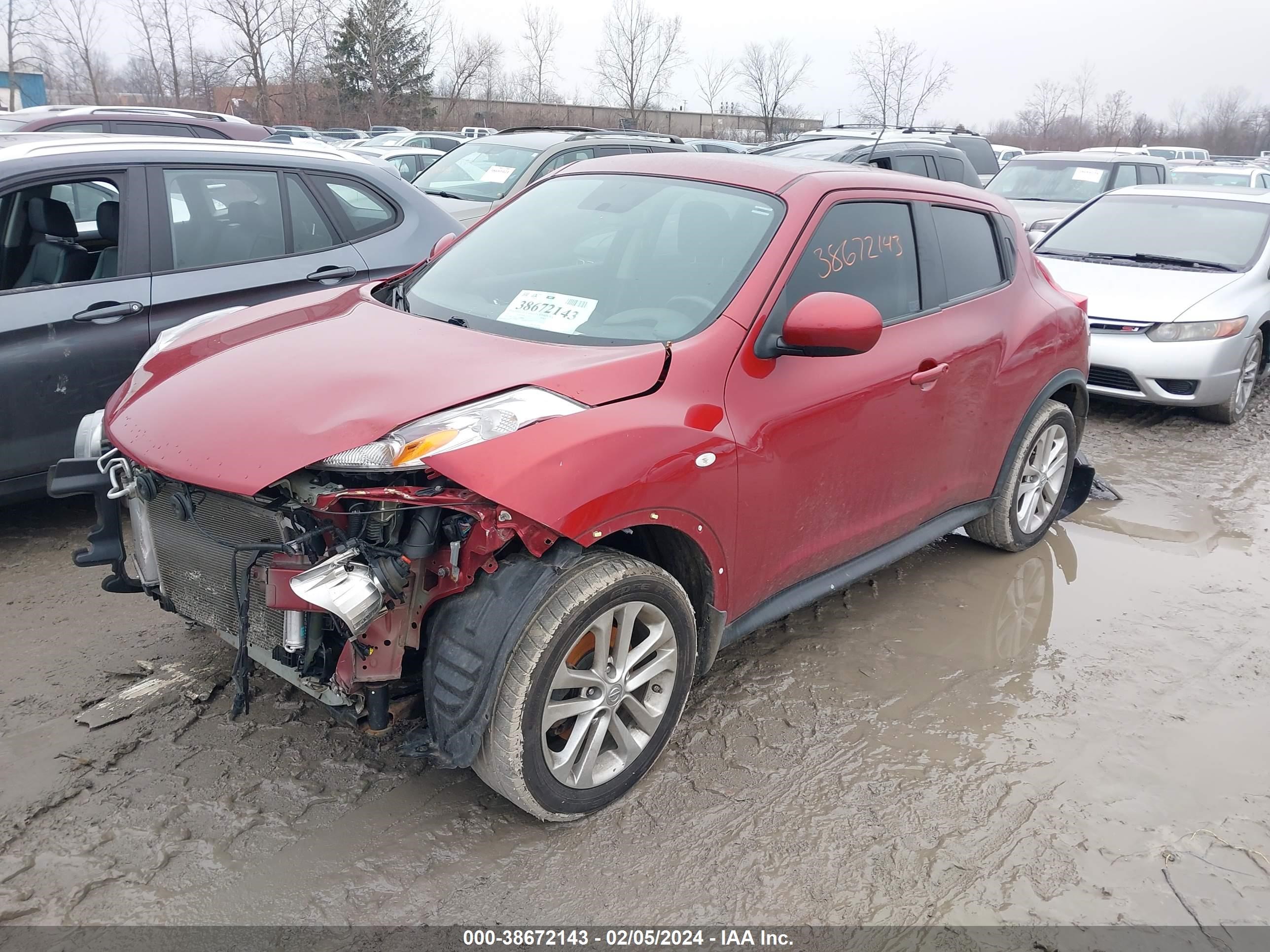 Photo 1 VIN: JN8AF5MV4CT126696 - NISSAN JUKE 