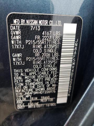 Photo 9 VIN: JN8AF5MV4DT226976 - NISSAN JUKE S 