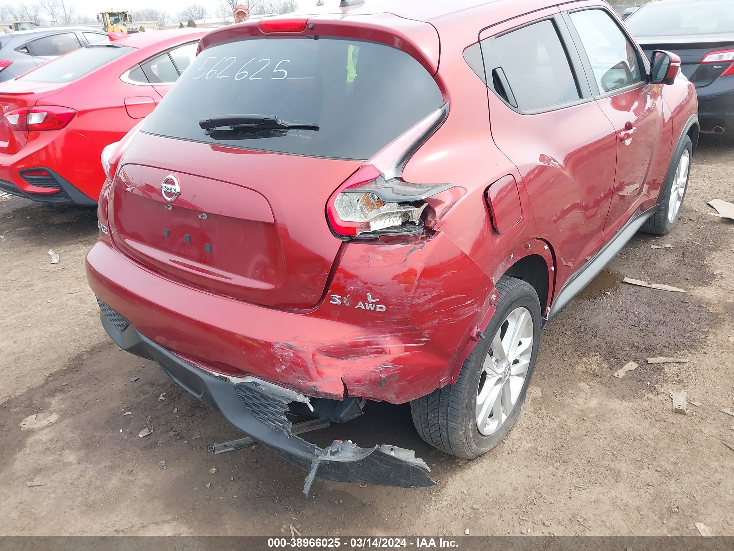 Photo 19 VIN: JN8AF5MV7FT562625 - NISSAN JUKE 